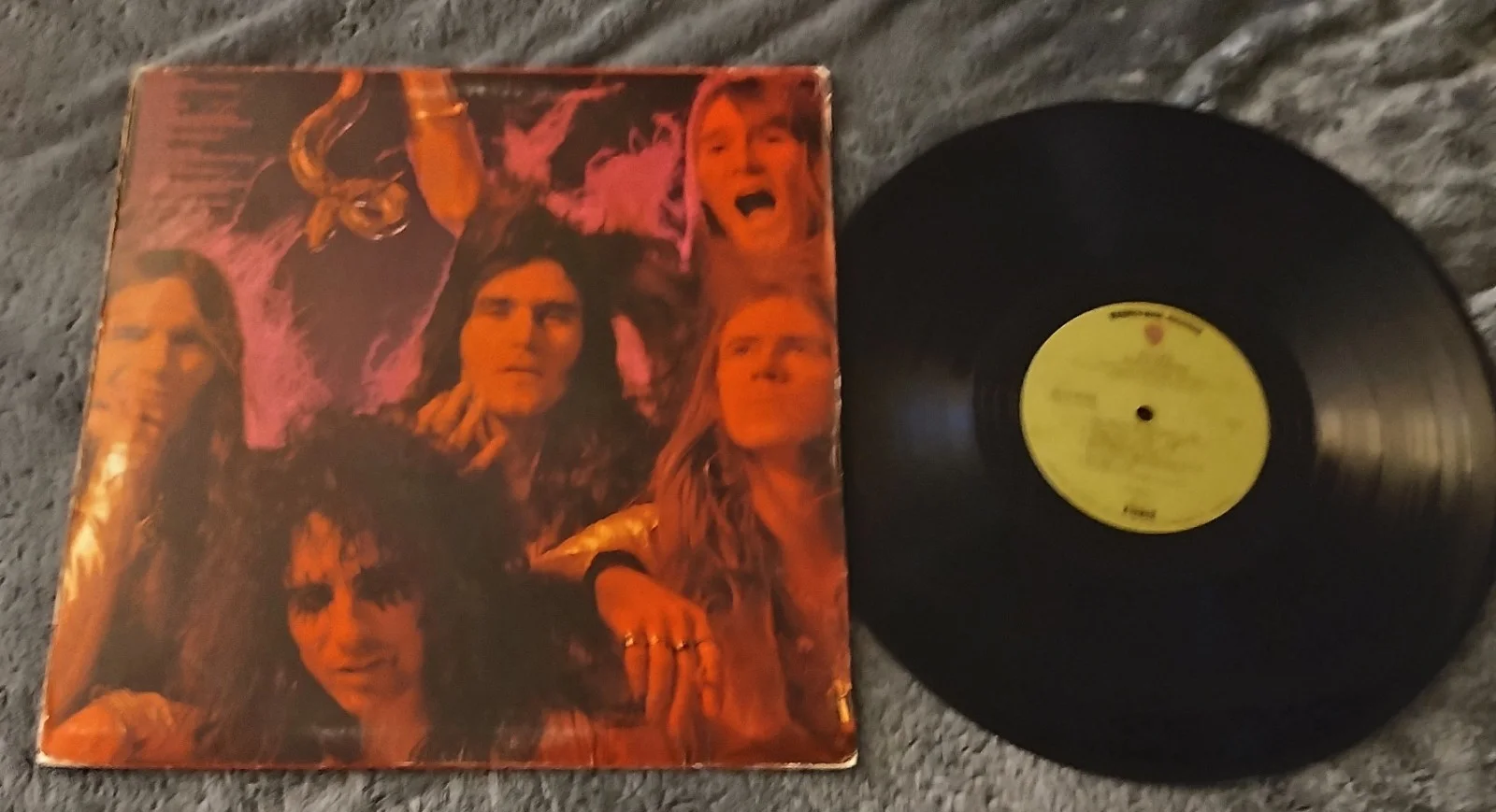 ALICE COOPER SIGNED KILLER VINYL LP ORIGINAL PRESSING RARE COA BLLION DOLLAR JSA, image 4