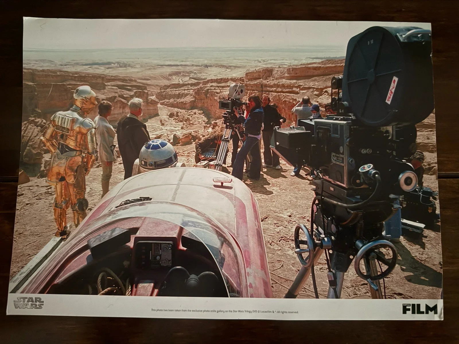 Star Wars trilogy Total Film Stills Rare Outtakes Colour Prints X4, изображение 2