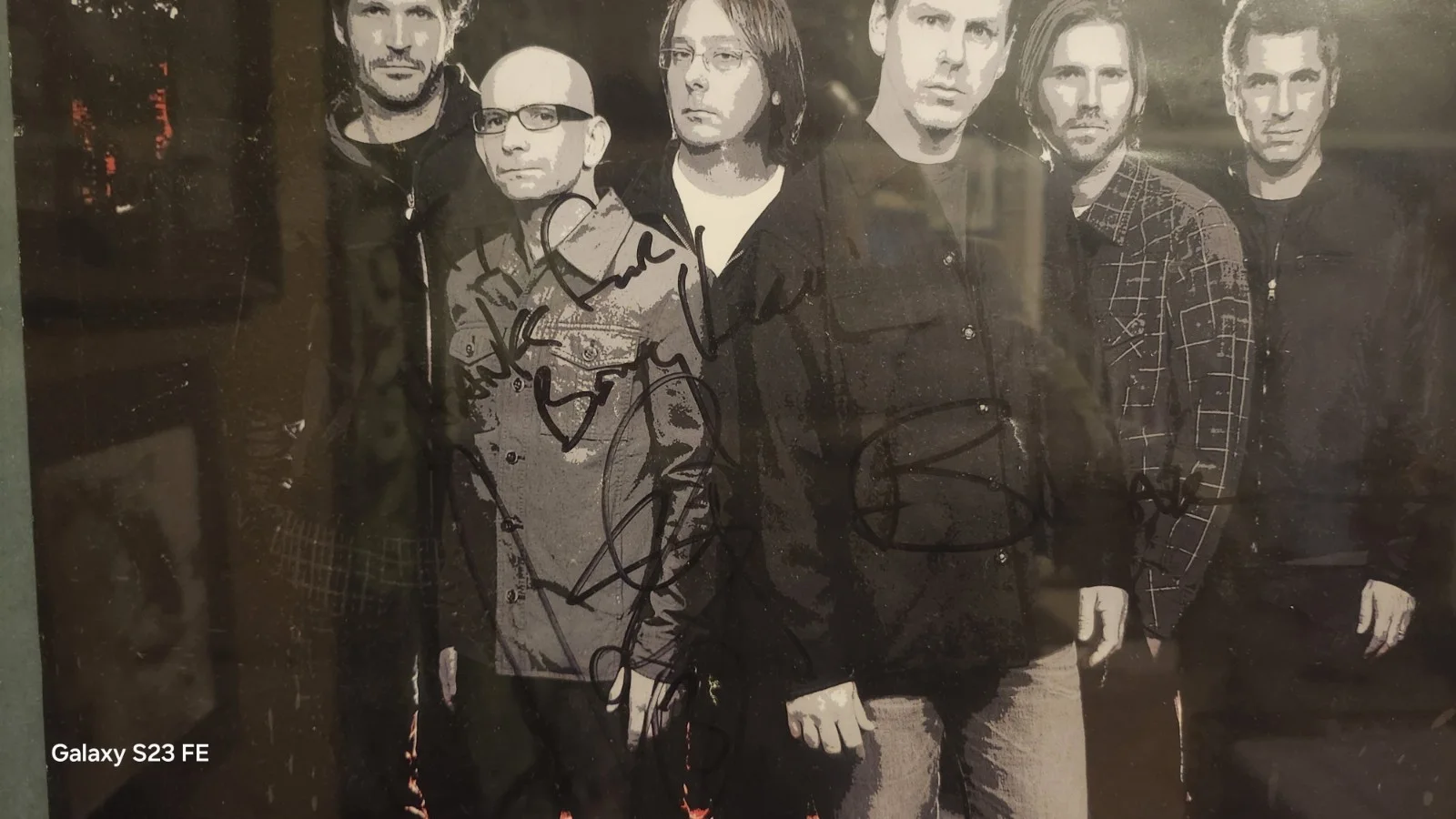 Autographed Bad Religion Poster From Warped Tour 2007 (Frame Not Included) Rare, image 5