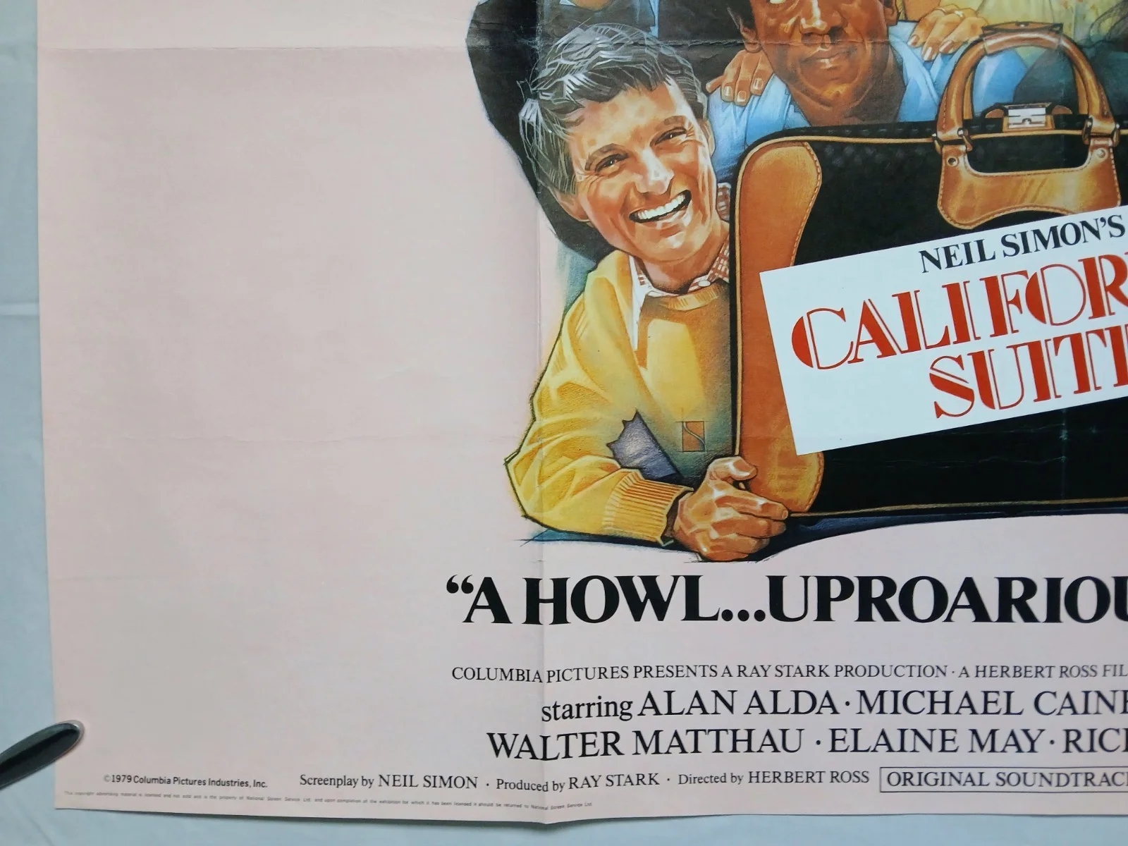 CALIFORNIA SUITE (1978) original UK quad poster - Struzan art, image 4