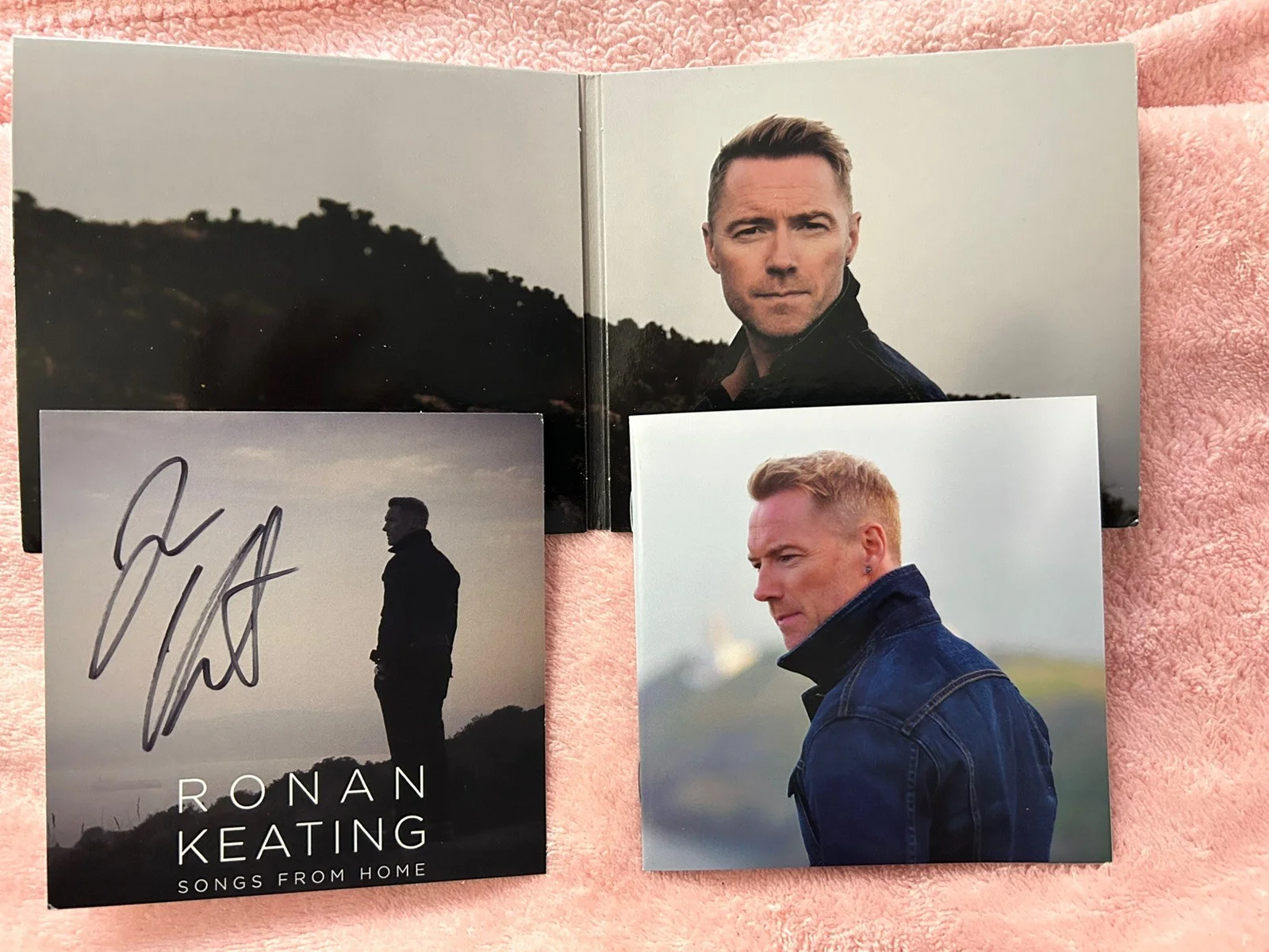 Signed Ronan Keating CD, Songs From Home, Brand New Sealed, Autographed Insert, изображение 5