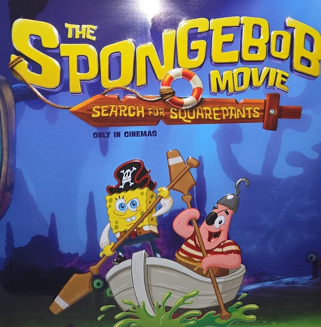 Odeon Cinema Exclusive The Spongebob Movie Search For Squarepants Popcorn Tin, image 2