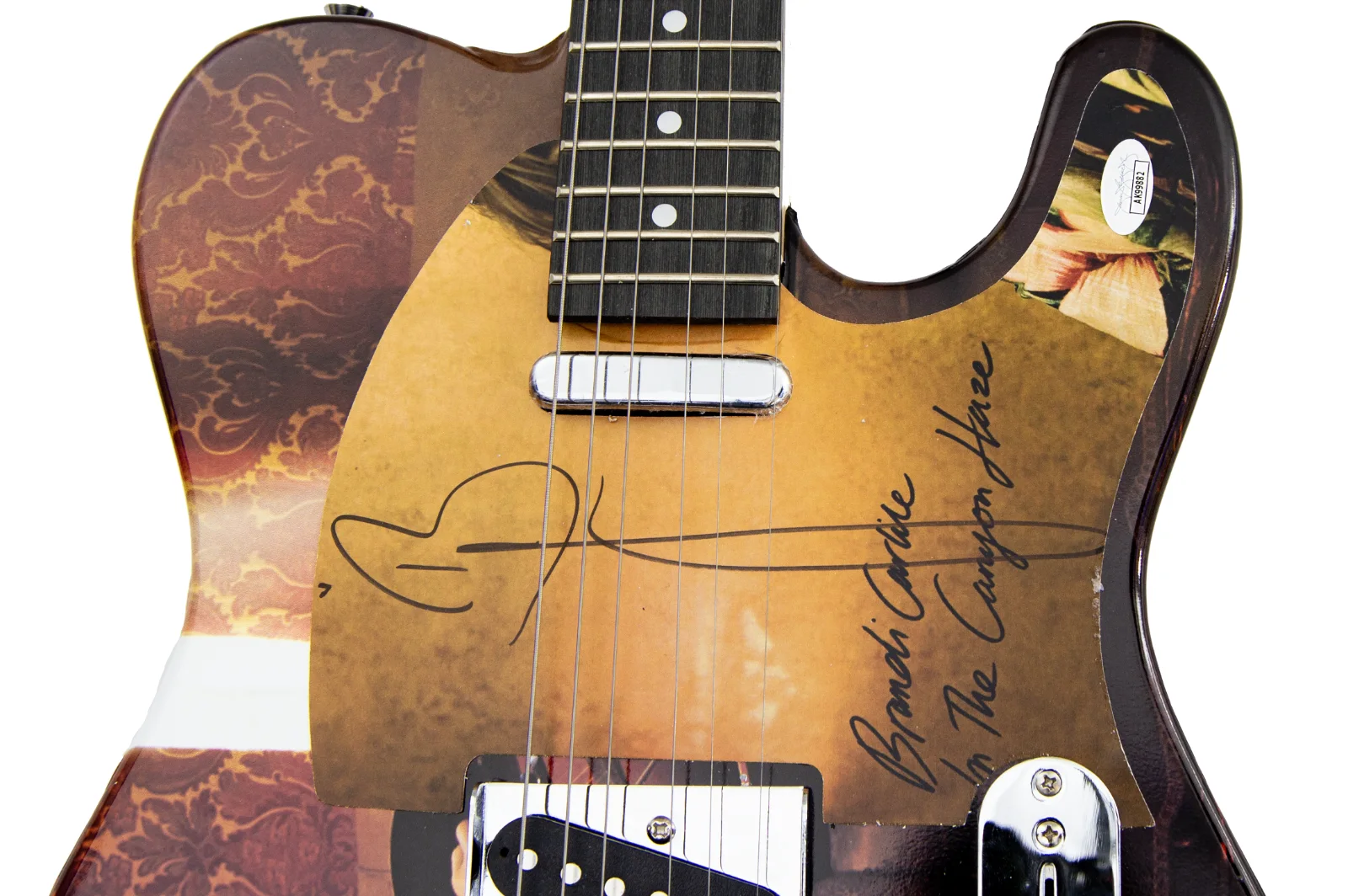 Brandi Carlile Autographed Electric Guitar (JSA), image 2
