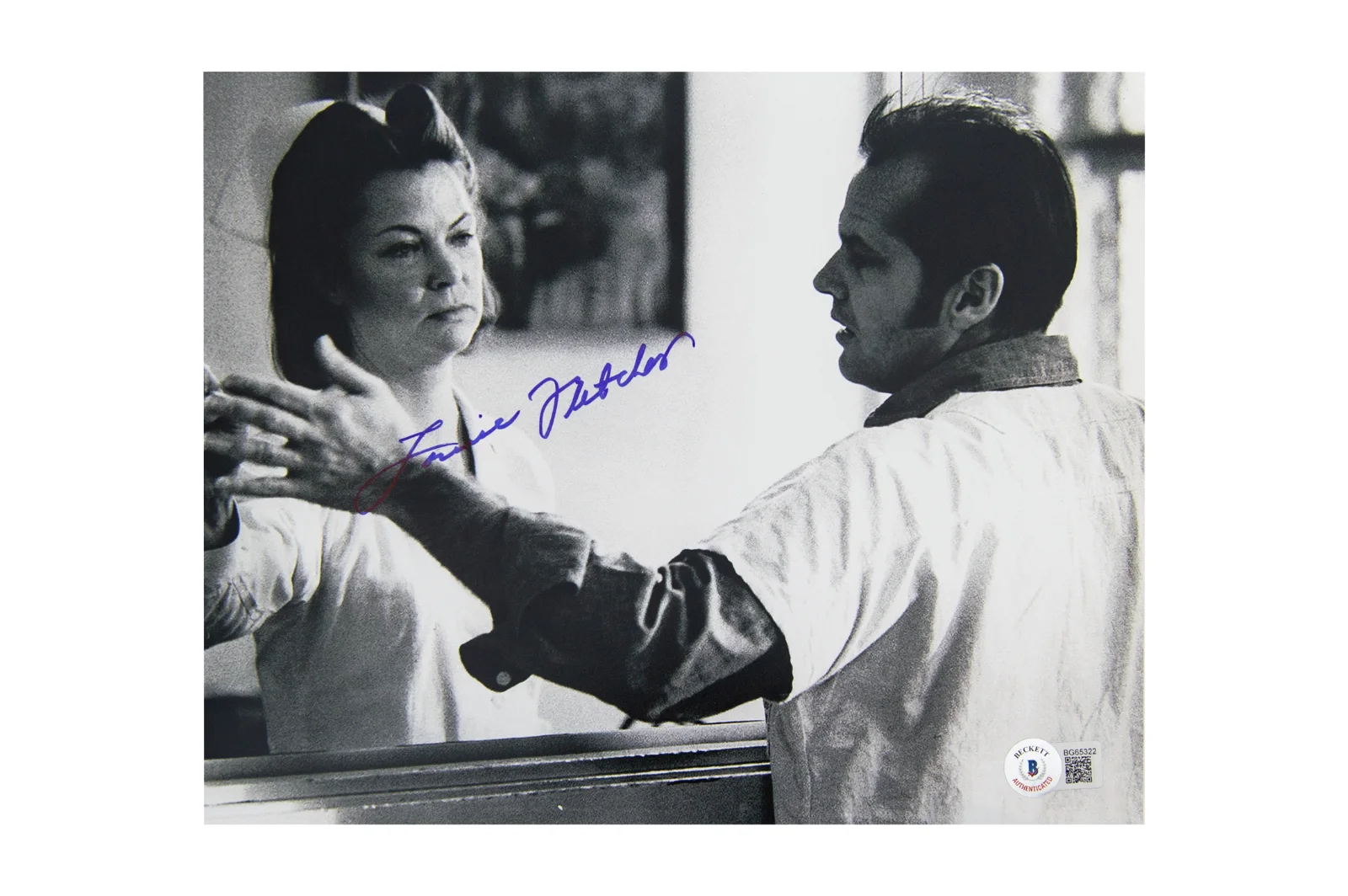 Louise Fletcher — Louise Fletcher Autographed 8x10 'One FLew Over The Cuckoos Nest' Photo (BAS)