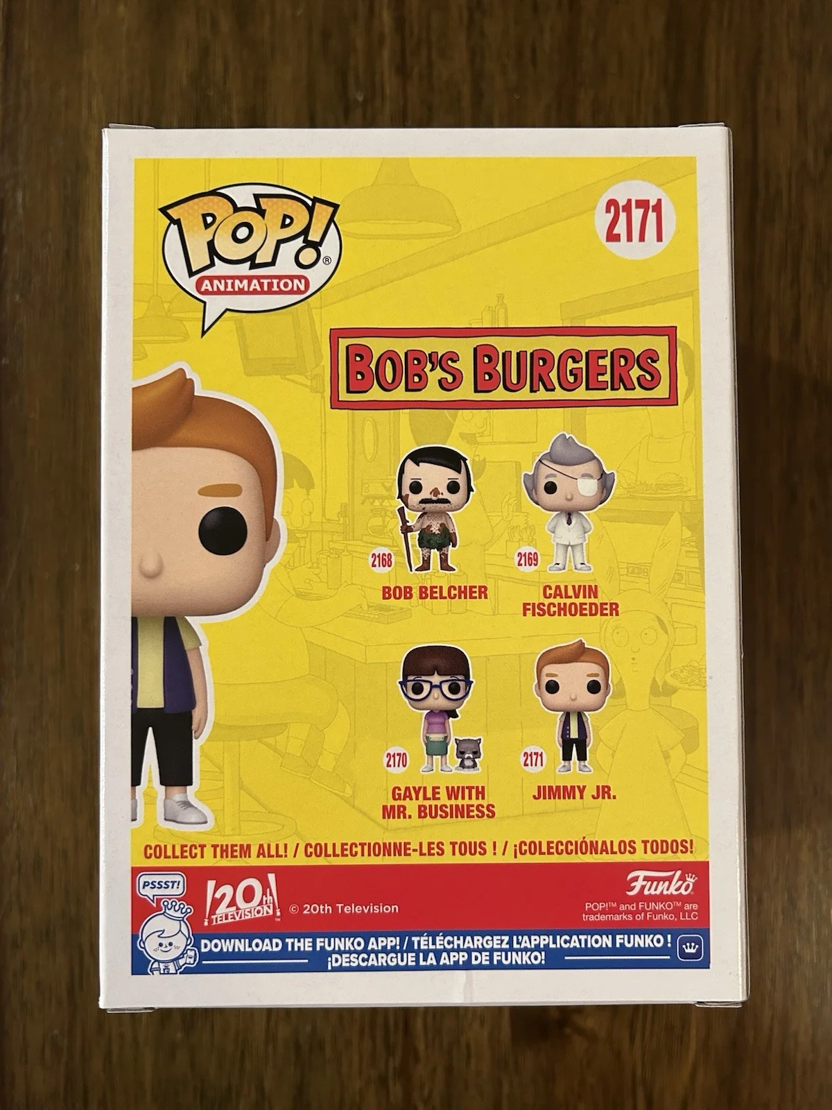 H. Jon Benjamin ‘Bob’s Burgers’ Signed Funko Pop ‘Jimmy Jr.’ Beckett Certified, изображение 3