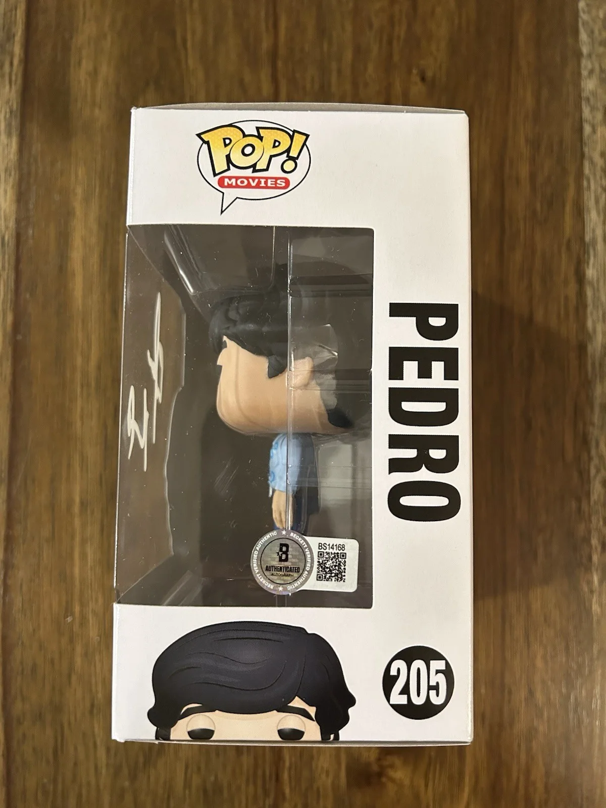 Efren Ramirez — Efren Ramirez ‘Napoleon Dynamite’ Signed Funko Pop ‘Pedro’ Beckett, image 2