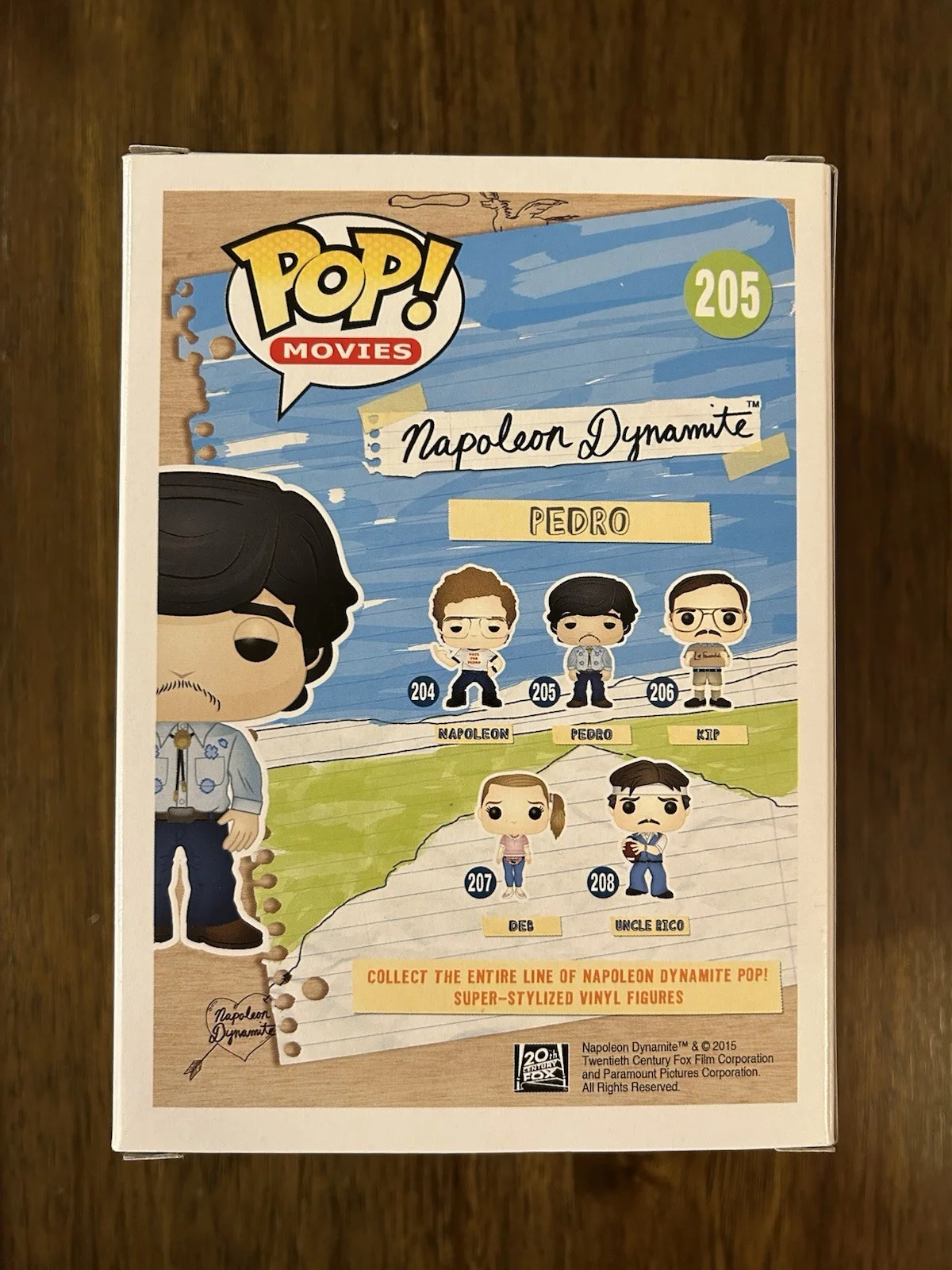 Efren Ramirez — Efren Ramirez ‘Napoleon Dynamite’ Signed Funko Pop ‘Pedro’ Beckett, image 3