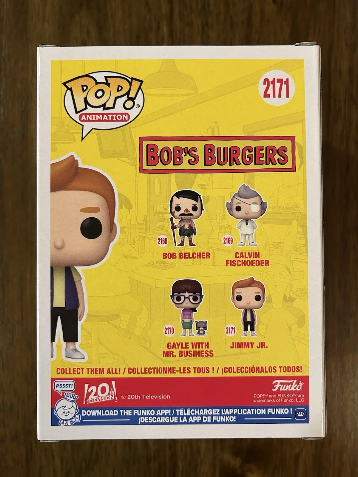 H. Jon Benjamin ‘Bob’s Burgers’ Signed Funko Pop ‘Jimmy Jr.’ Beckett Certified, image 3
