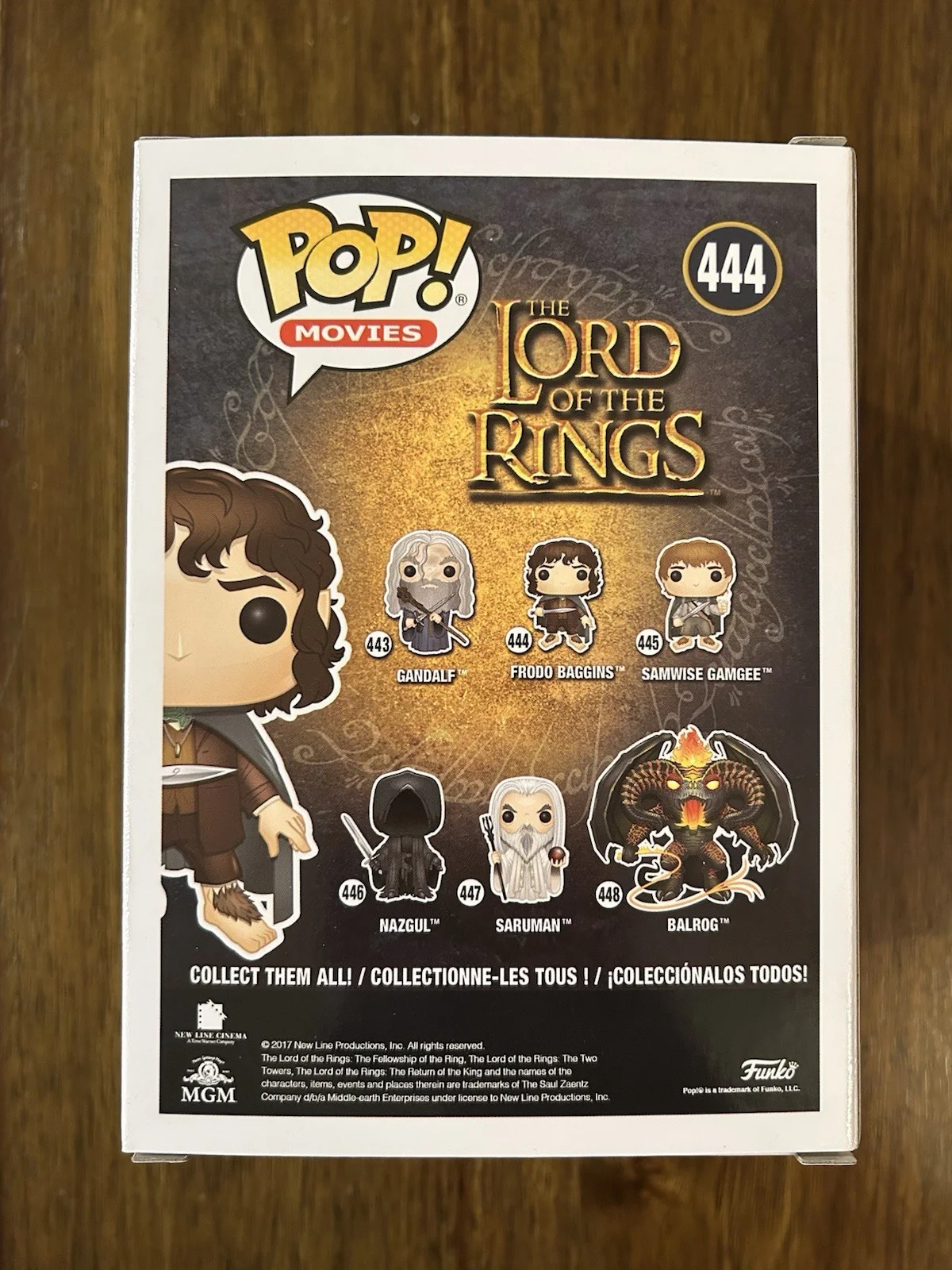 Elijah Wood — Elijah Wood ‘Lord Of The Rings’ Signed Funko Pop ‘Frodo’ Beckett Certified, изображение 3