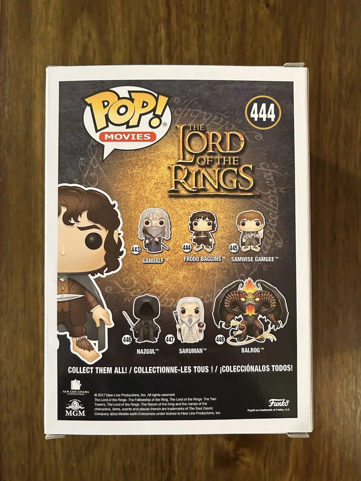 Elijah Wood — Elijah Wood ‘Lord Of The Rings’ Signed Funko Pop ‘Frodo’ Beckett Certified, изображение 3