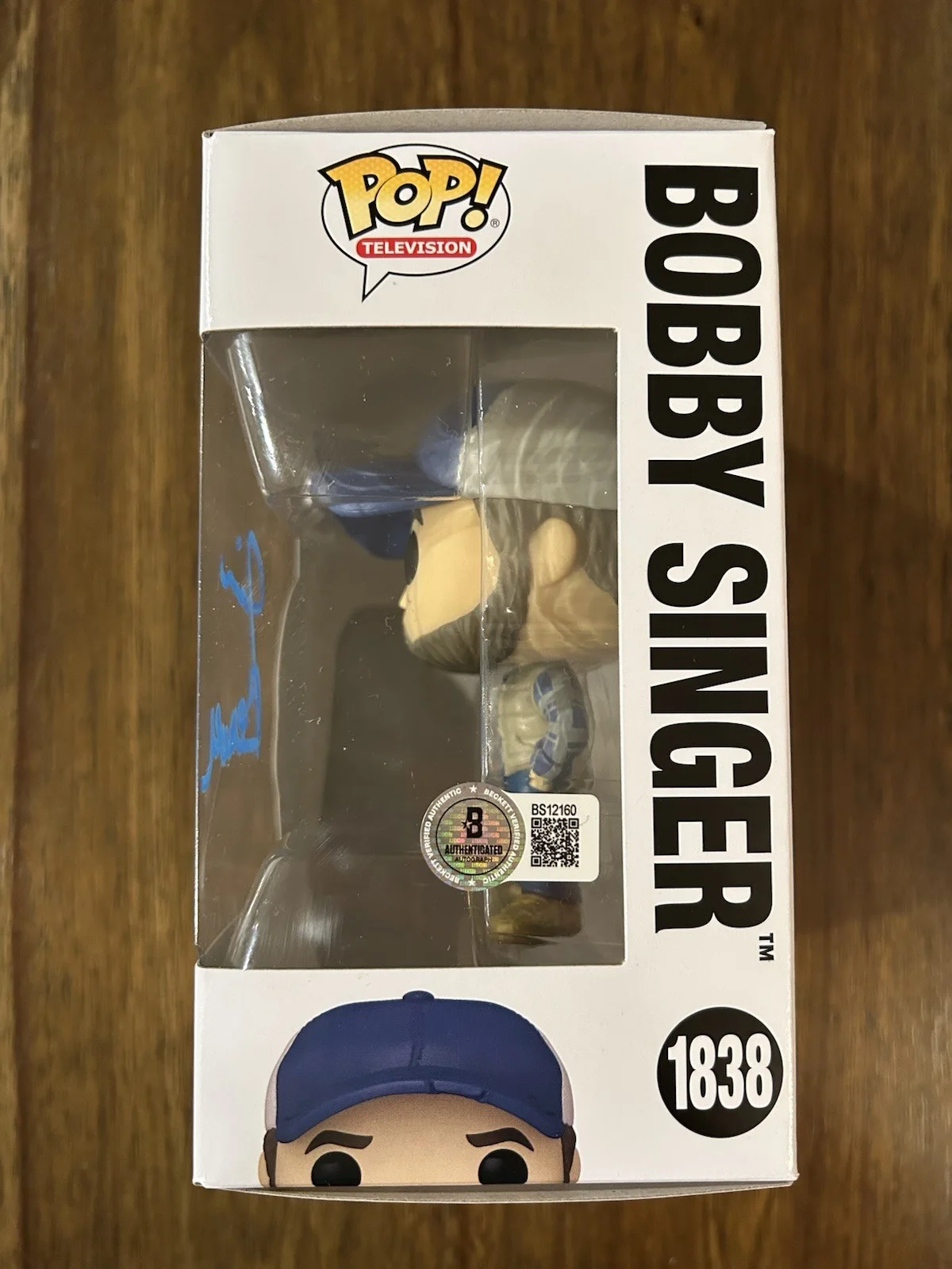 Jim Beaver ‘Supernatural’ Signed Funko Pop ‘Bobby Singer’ Beckett Certified, image 2