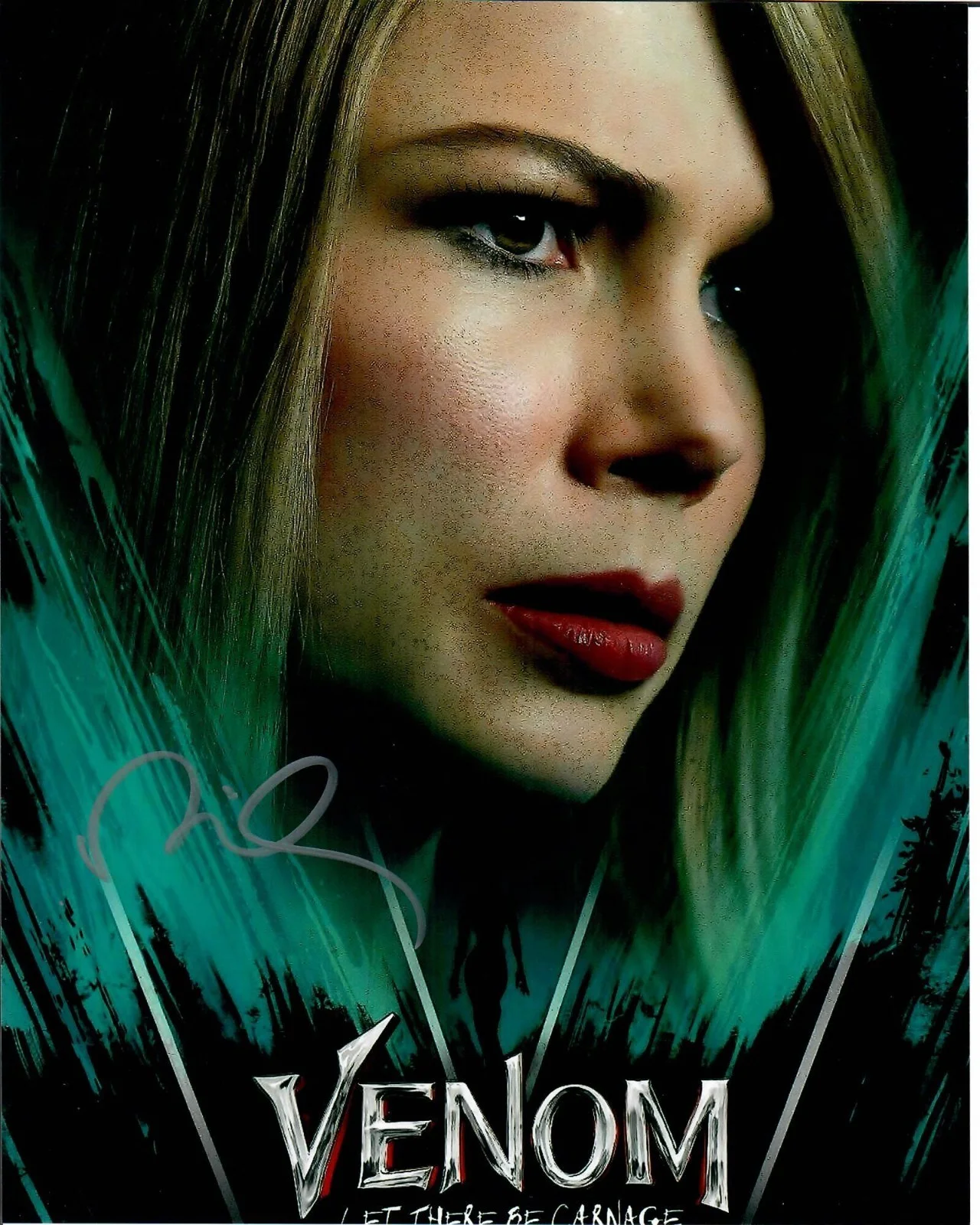 Michelle Williams — Michelle Williams Venom Let It Be Carnage Actress Signed 8 x 10 Photo TTM COA