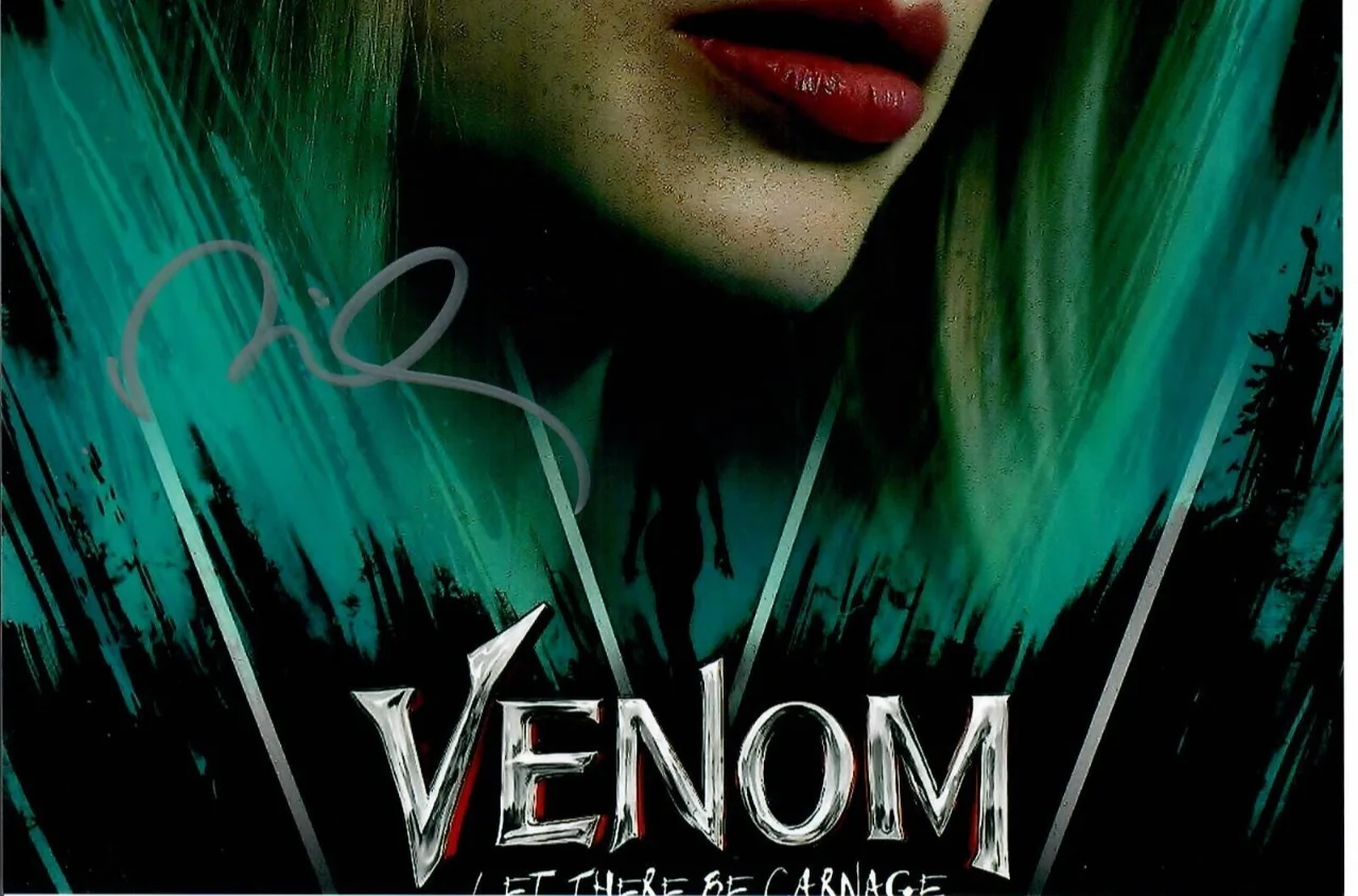 Michelle Williams — Michelle Williams Venom Let It Be Carnage Actress Signed 8 x 10 Photo TTM COA, изображение 2