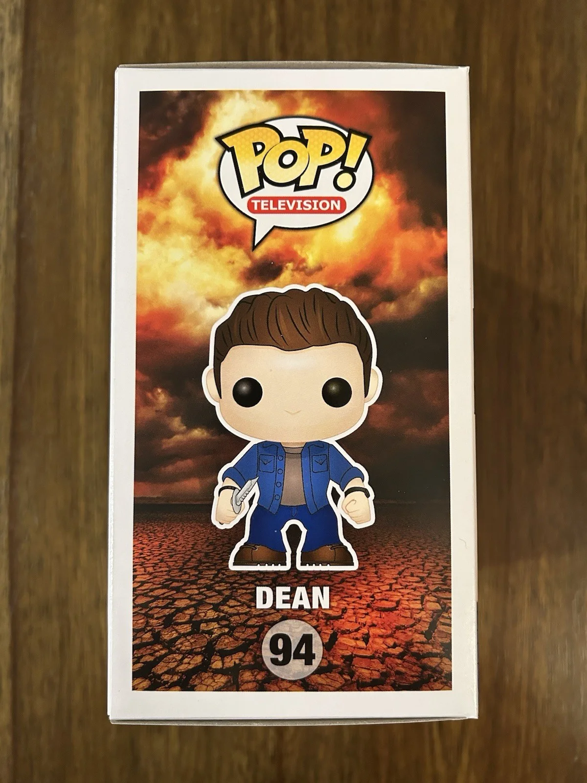 Jensen Ackles ‘Supernatural’ Signed Funko Pop ‘Dean’ Beckett Certified PROOF, изображение 4