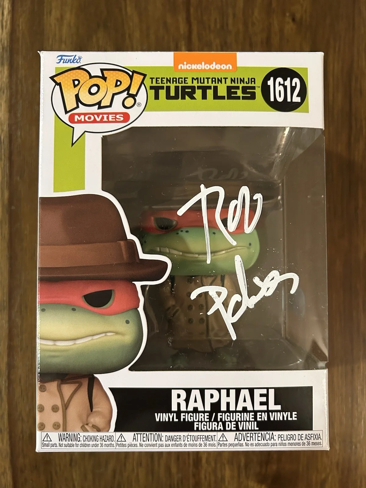 Rob Paulsen — Rob Paulsen ‘Teenage Mutant Ninja Turtles’ Signed ‘Raphael’ Funko Pop Beckett