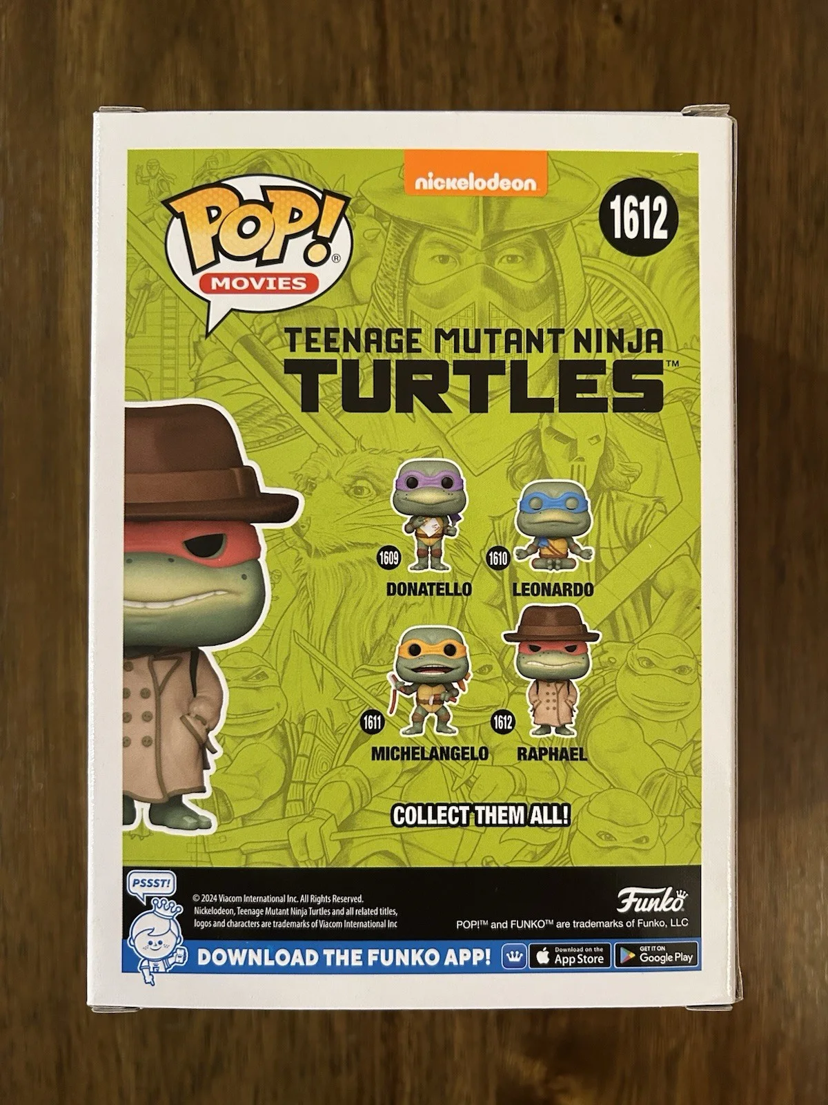 Rob Paulsen — Rob Paulsen ‘Teenage Mutant Ninja Turtles’ Signed ‘Raphael’ Funko Pop Beckett, изображение 3