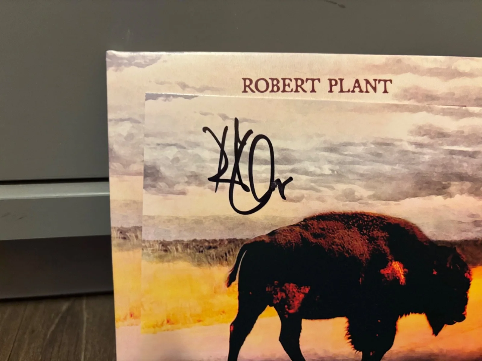 ROBERT PLANT SIGNED AUTOGRAPHED CD INSERT RARE LED ZEPPELIN SAVING GRACE, image 2