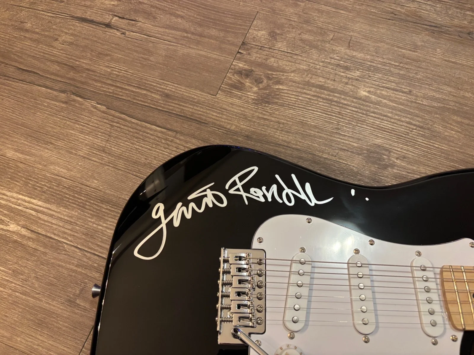 GAVIN ROSSDALE SIGNED AUTOGRAPHED GUITAR *EXACT PROOF* BUSH IN PERSON RARE, изображение 3