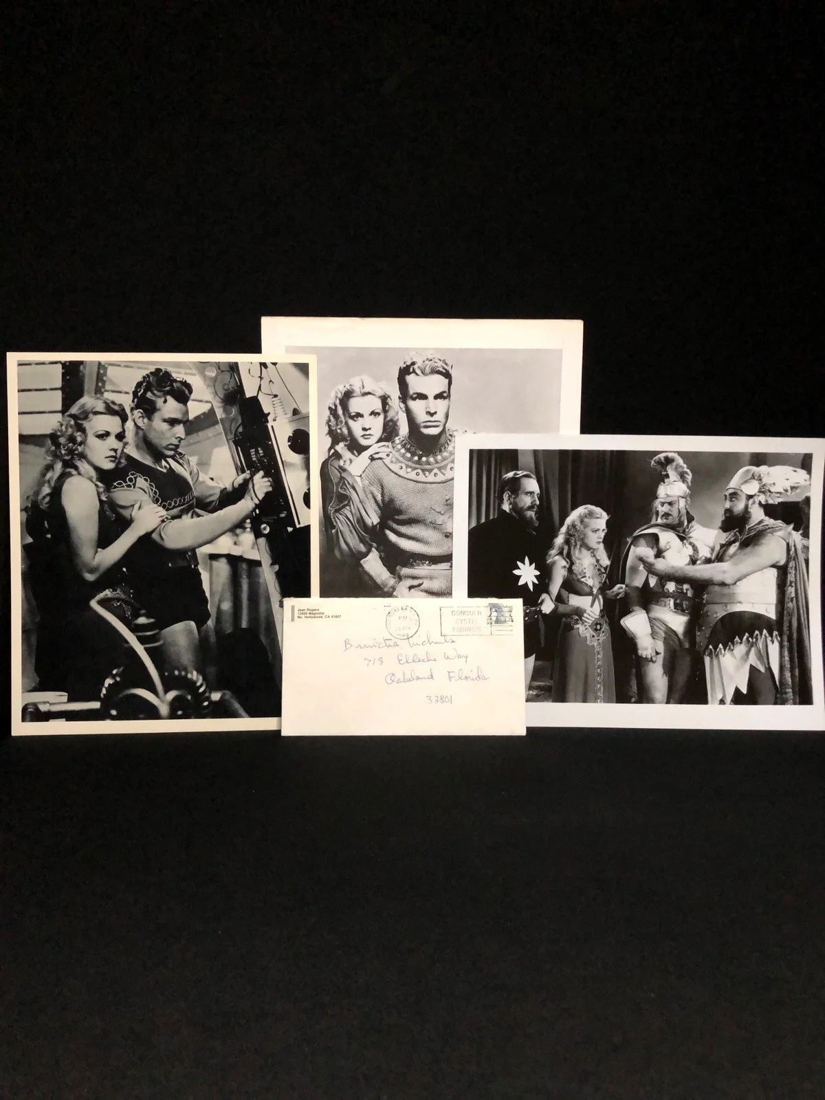 Jean Rogers — Jean Rogers Signed Letter w/ Correspondence Material- Flash Gordon, image 2