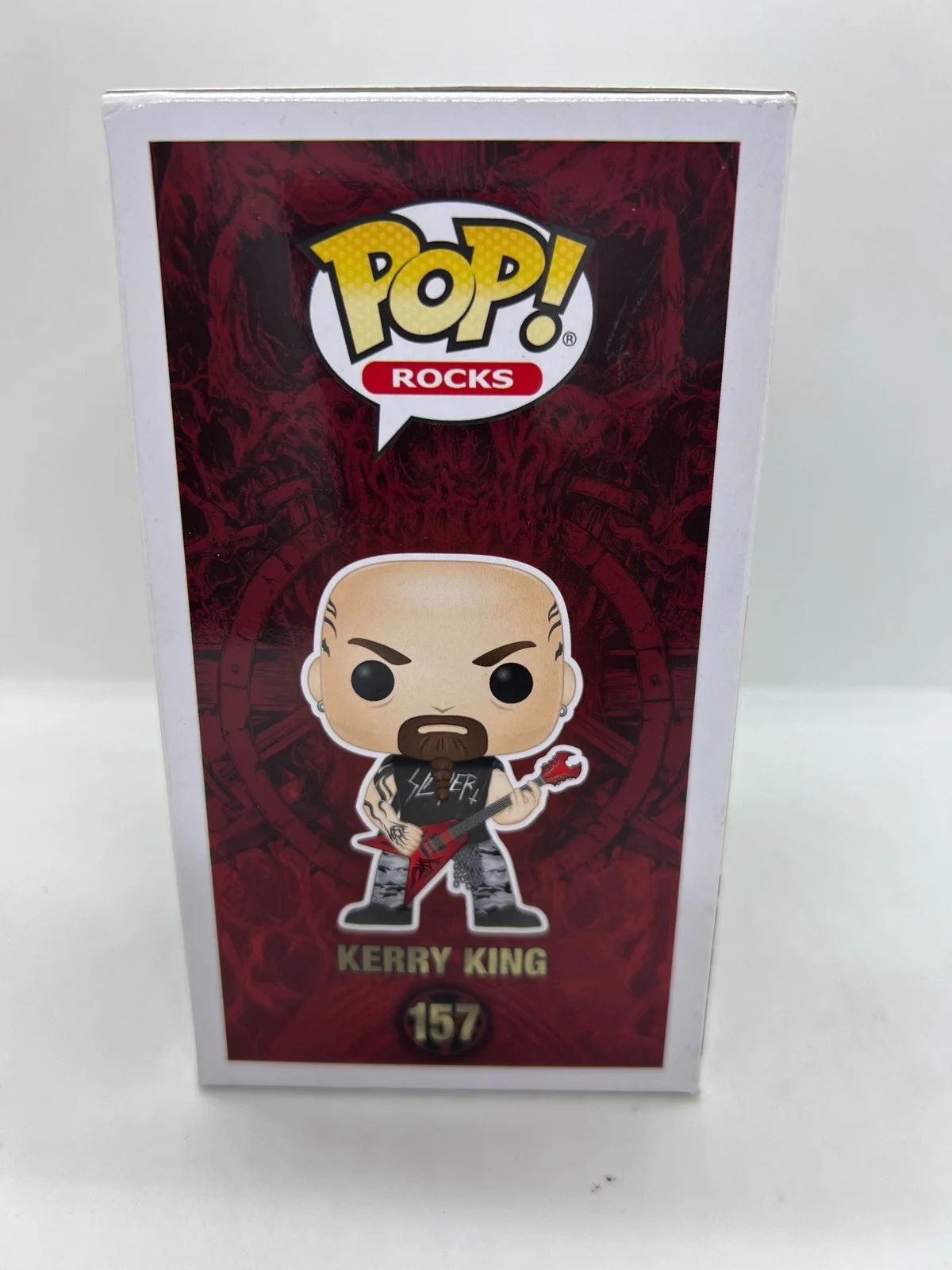 Kerry King Signed Autographed Funko Pop Slayer Guitar Legend #235 ACOA, изображение 4