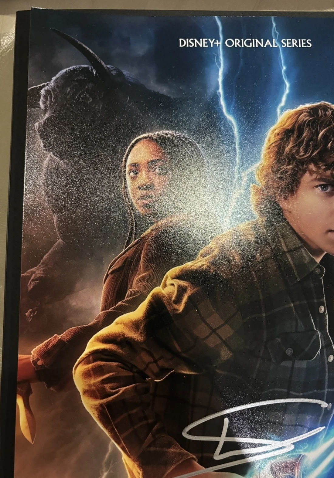 Walker Scobell — Percy Jackson and the Olympians 11x17 Photo Signed by Walker Scobell + Cast 7x, image 5
