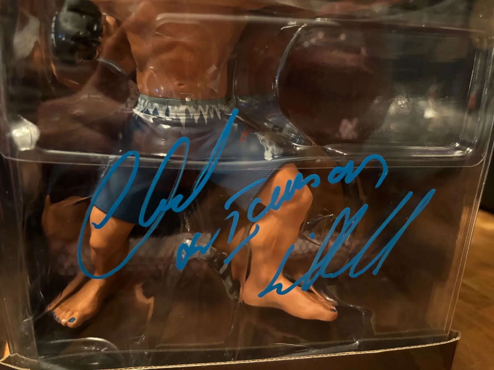 CHUCK LIDDELL SIGNED AUTOGRAPHED FULL SIZE ACTION FIGURE RARE ICEMAN UFC, изображение 2