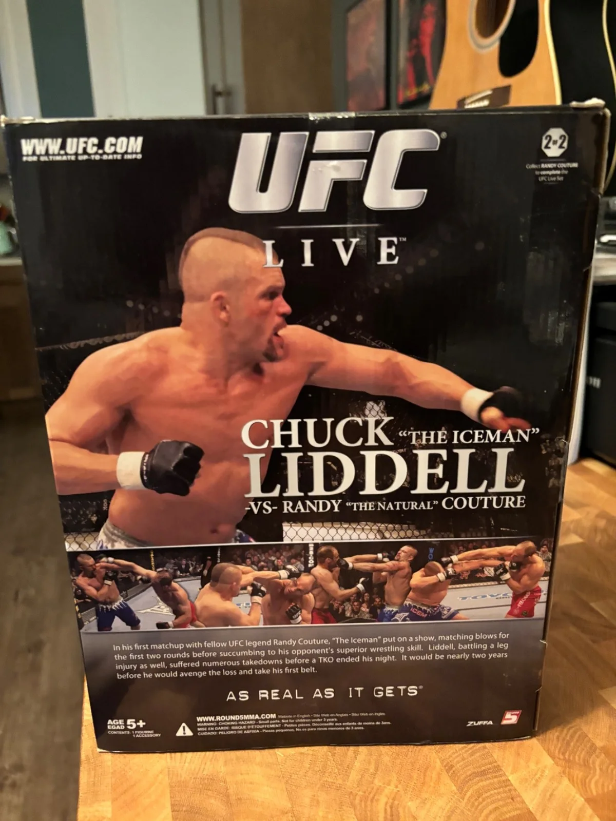 CHUCK LIDDELL SIGNED AUTOGRAPHED FULL SIZE ACTION FIGURE RARE ICEMAN UFC, изображение 3