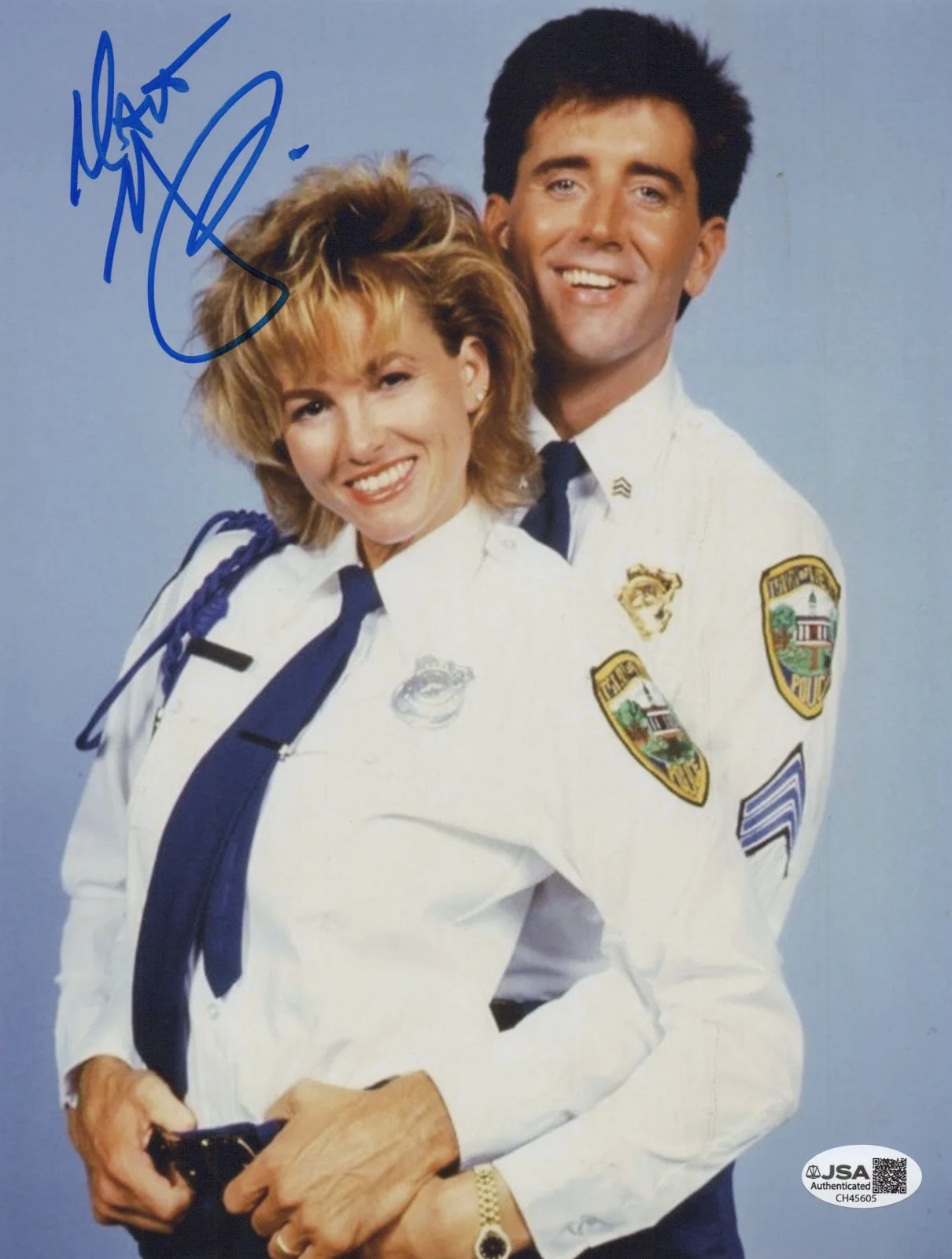 MATT MCCOY — MATT McCOY Signed POLICE ACADEMY 5 8x10 PHOTO NICK Autograph JSA COA CERT