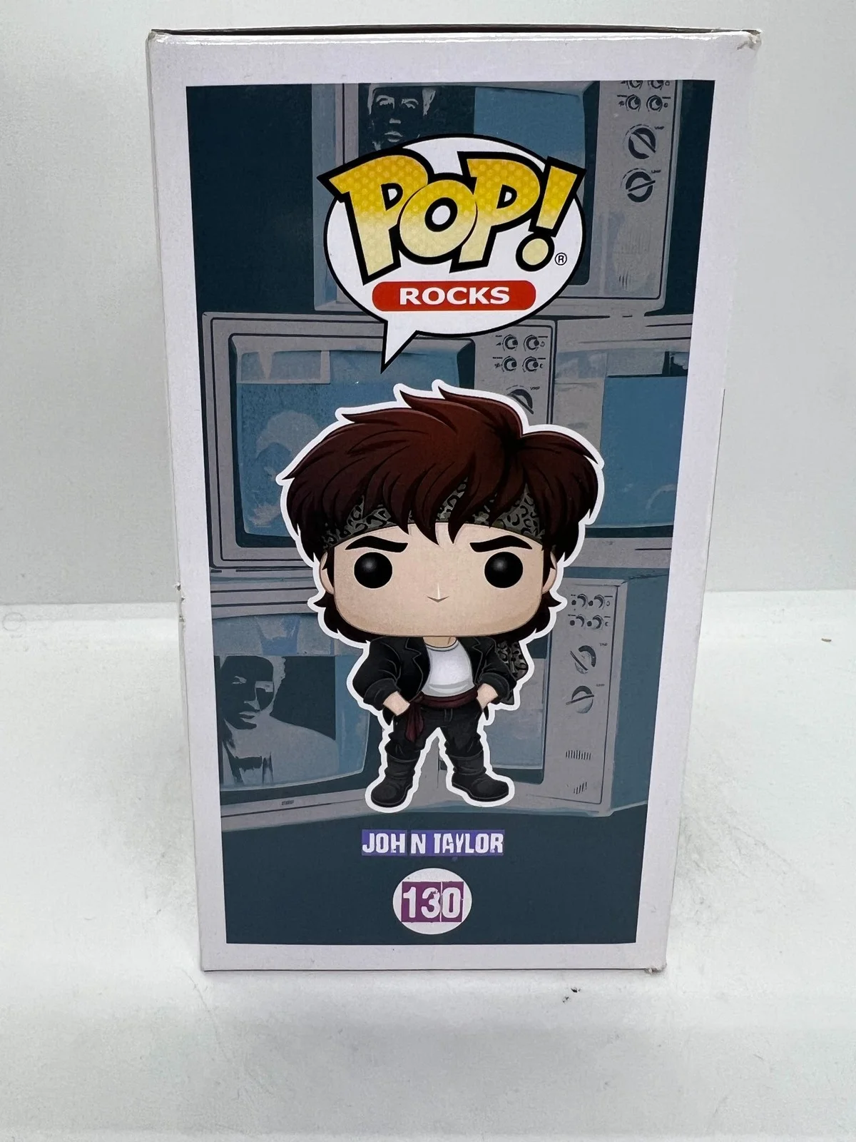 John Taylor Signed Autographed Funko Pop Duran Duran #130 ACOA, изображение 4