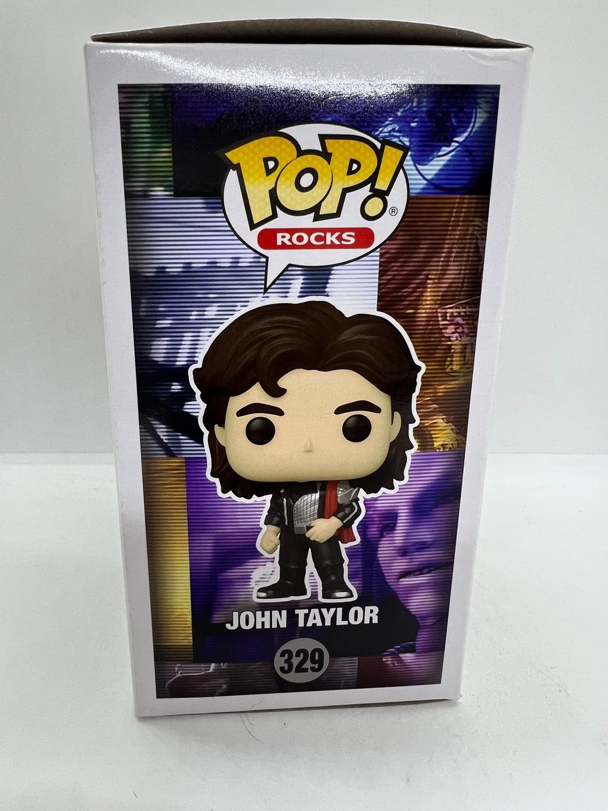John Taylor Signed Autographed Funko Pop Duran Duran #329 ACOA, image 3