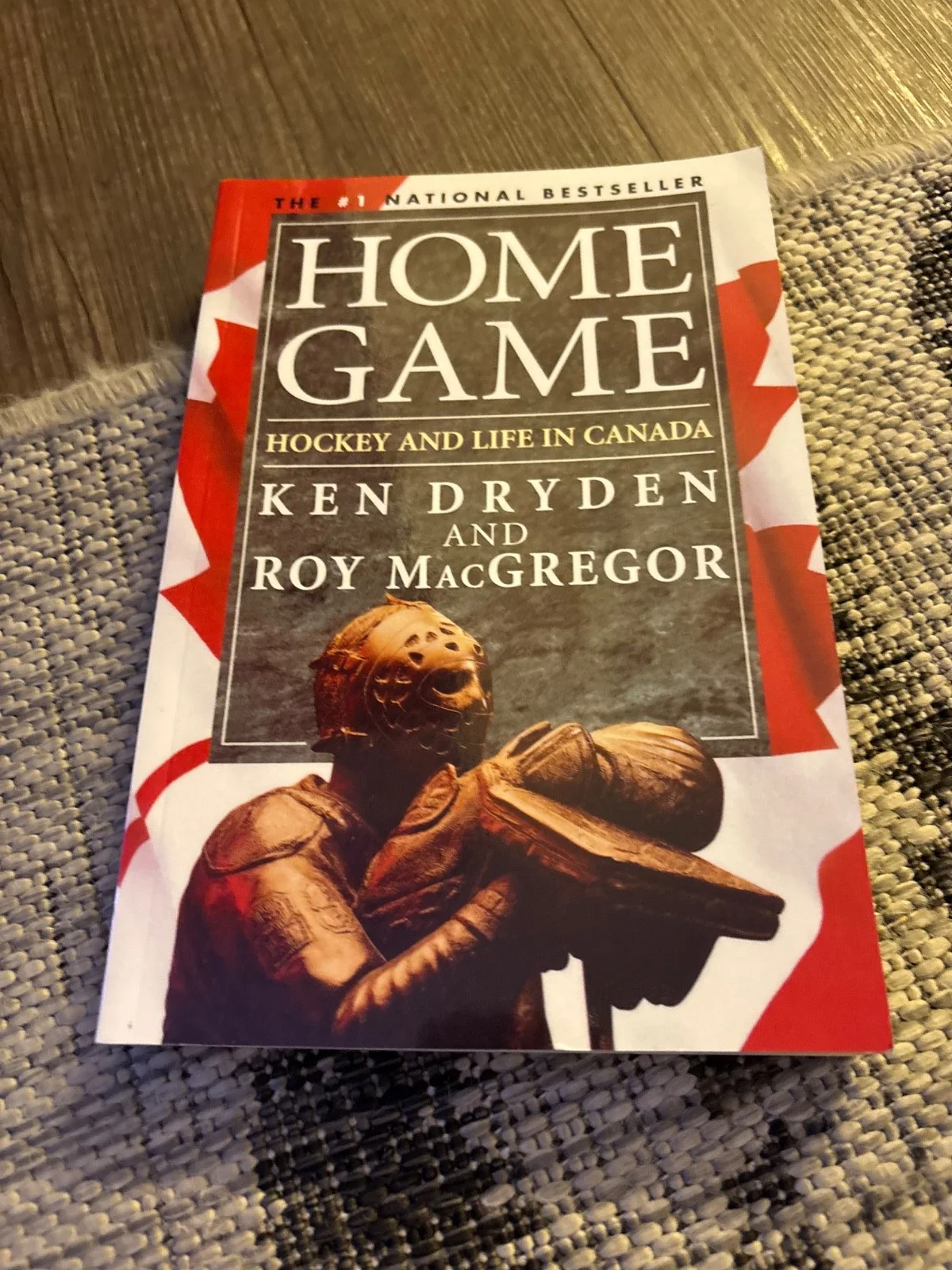 KEN DRYDEN SIGNED AUTOGRAPHED BOOK HOME GAME RARE MONTREAL CANADIANS IN PERSON, изображение 2