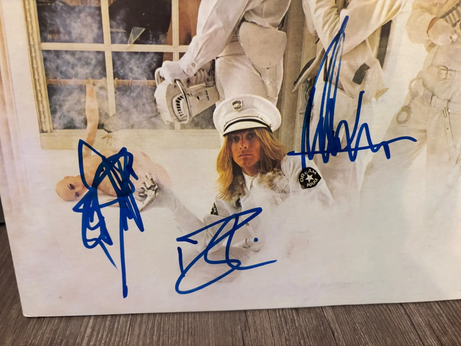 CHEAP TRICK SIGNED AUTOGRAPHED LP VINYL RARE X3 RICK NIELSEN RARE IN PERSON 5, изображение 2