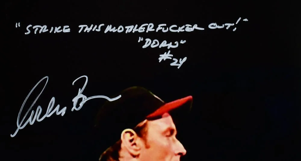 Charlie Sheen, amp, Corbin Bernsen — Charlie Sheen/Corbin Bernsen Signed Major League 16x20 Photo- Beckett W / JSA, image 3