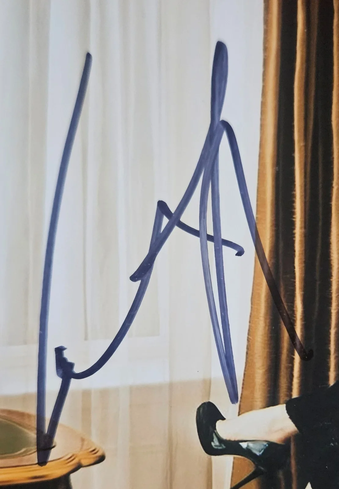 Cynthia Nixon Hand Signed Autograph Photo Miranda Actress Sex and the City, изображение 2