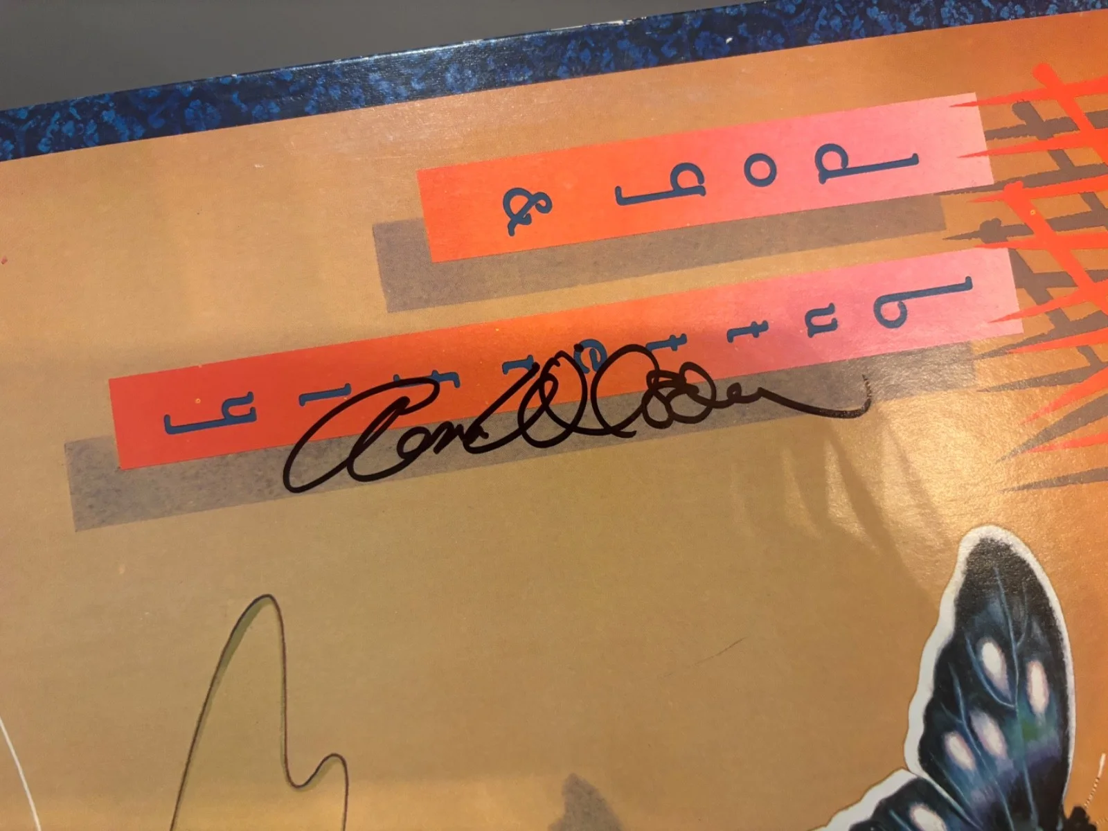 HEART SIGNED AUTOGRAPHED LP VINYL ANN & NANCY WILSON RARE DOG & BUTTERFLY, изображение 2