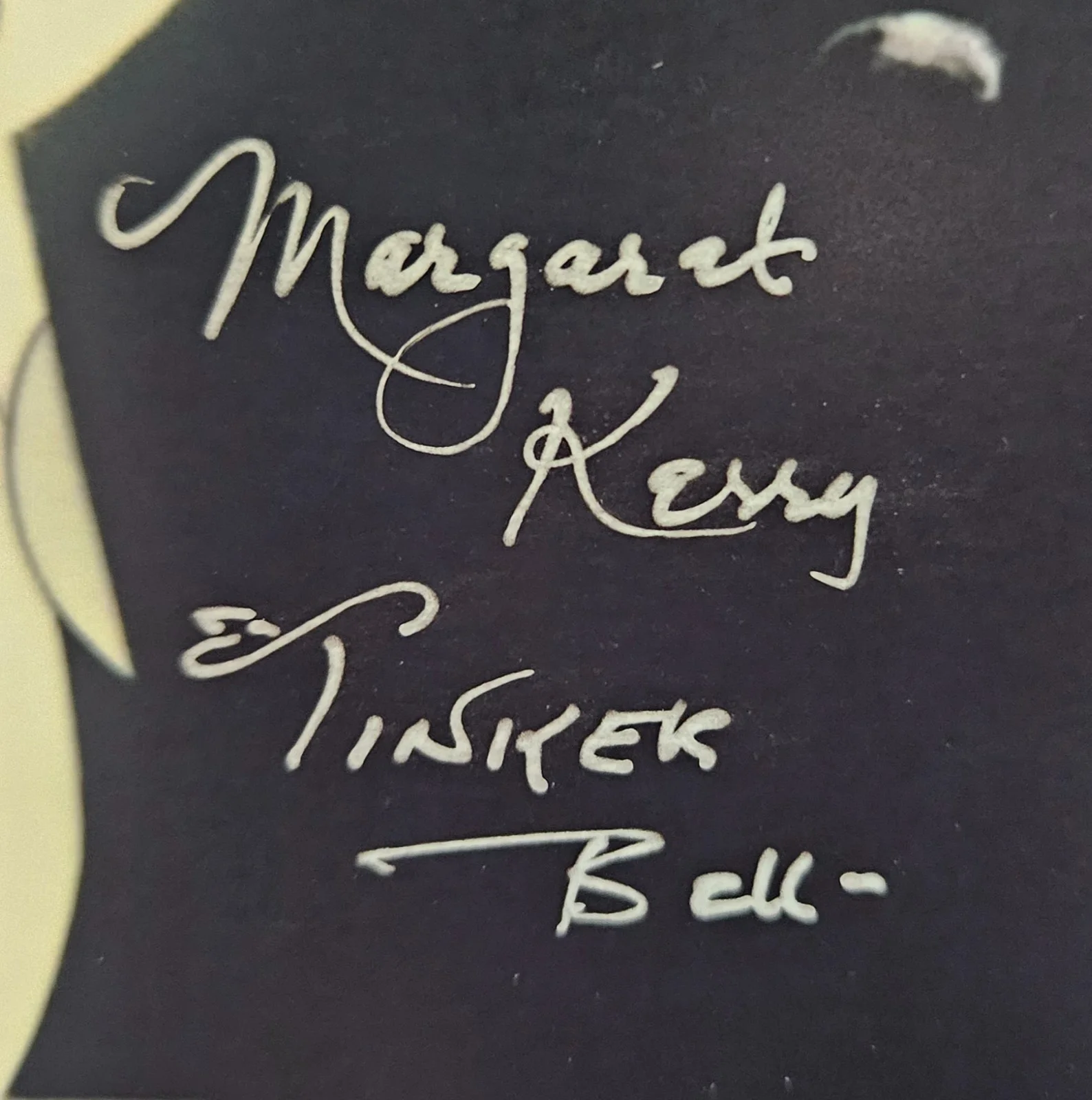 Margaret Kerry Hand Signed Autograph Photo Tinkerbell Model Disney Auto, изображение 2
