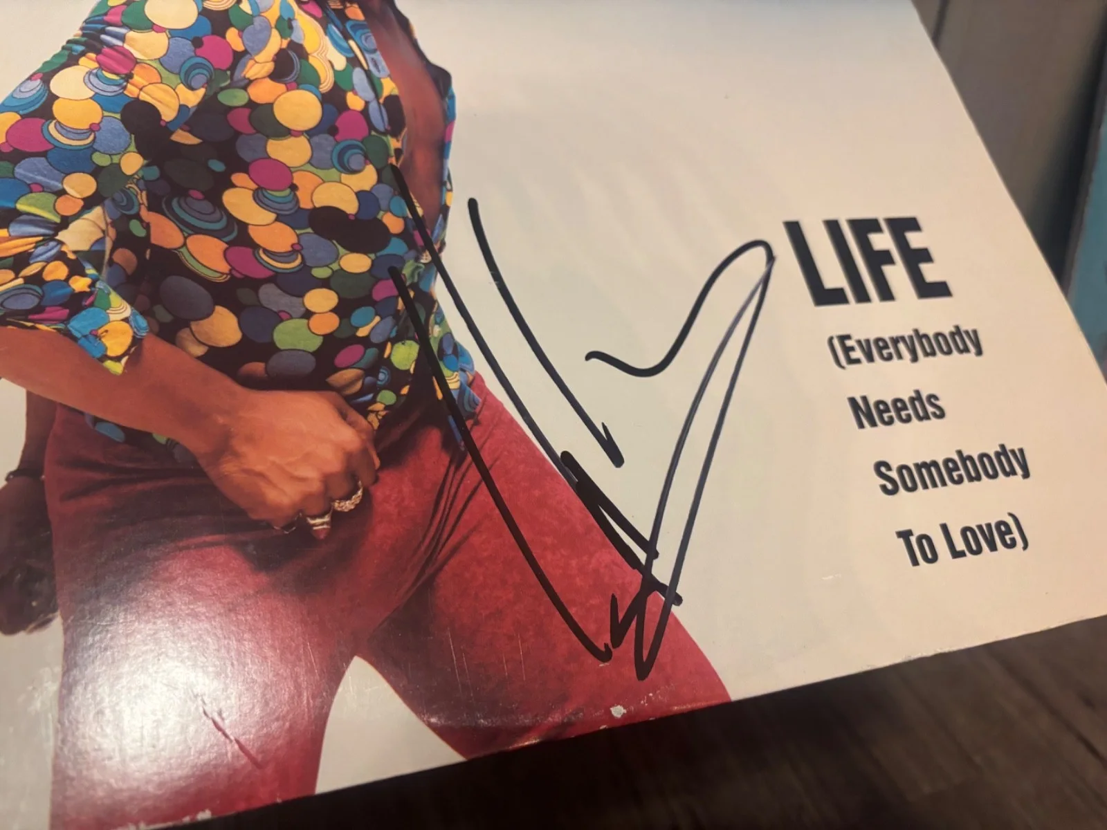 HADDAWAY SIGNED AUTOGRAPHED LP VINYL LIFE RARE WHAT IS LOVE! LEGEND, image 2