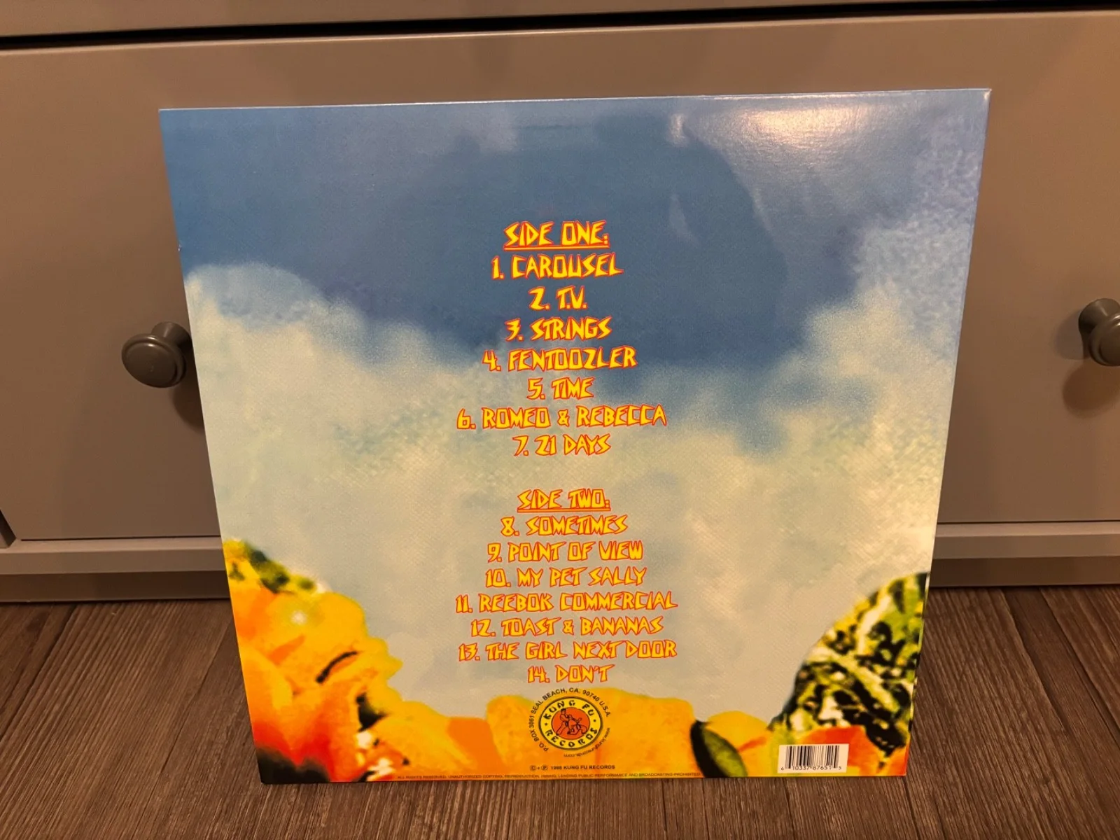 BLINK 182 SIGNED AUTOGRAPHED BUDDHA LP VINYL ORIGINAL PRESS MARK HOPPUS, image 3