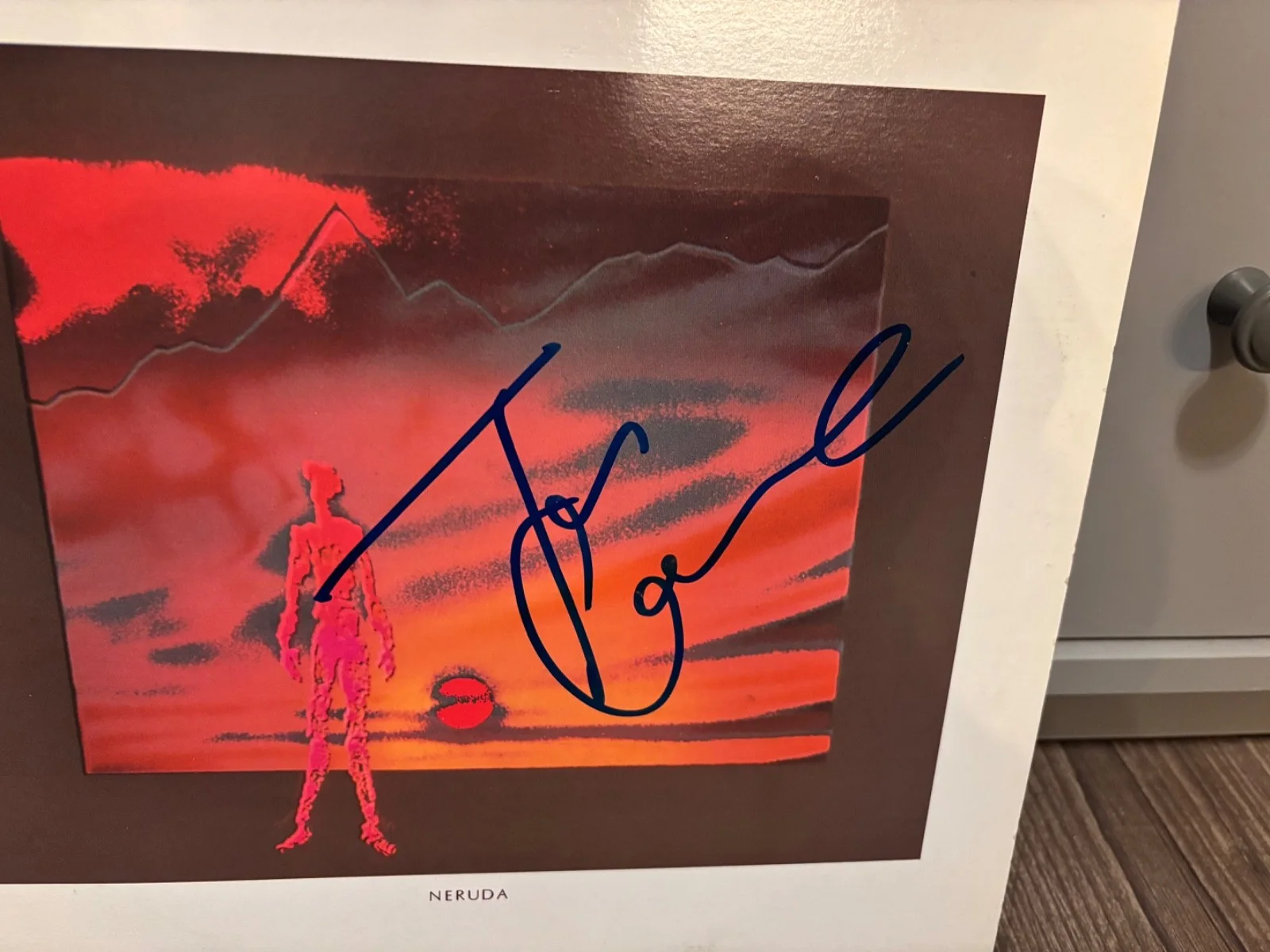 TOM COCHRANE SIGNED AUTOGRAPHED LP VINYL RED RIDER NERUDA RARE ROCK LEGEND (2), изображение 2