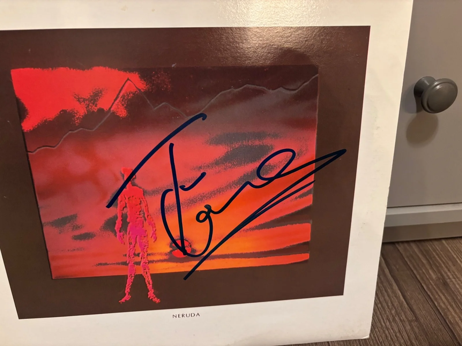 TOM COCHRANE SIGNED AUTOGRAPHED LP VINYL RED RIDER NERUDA RARE ROCK LEGEND, изображение 2