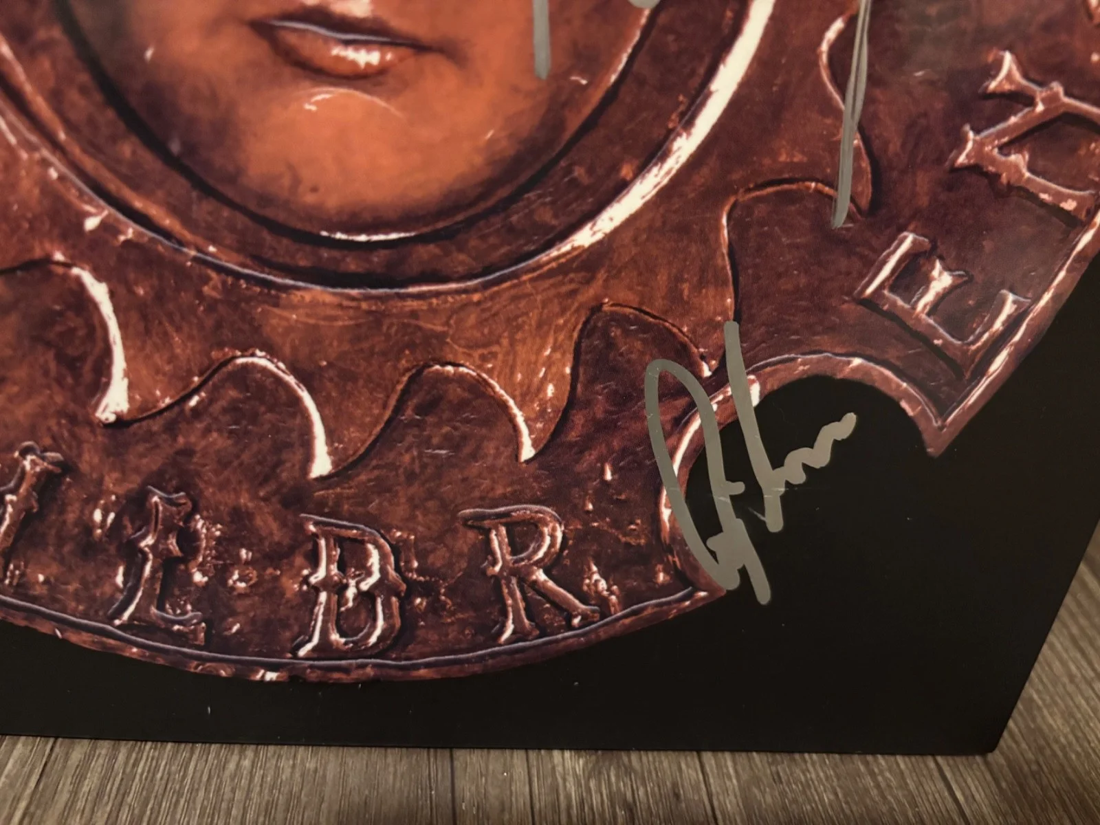 THE MISSION SIGNED AUTOGRAPHED LP VINYL CHILDREN RARE X3 REPRESS WAYNE HUSSEY, изображение 3