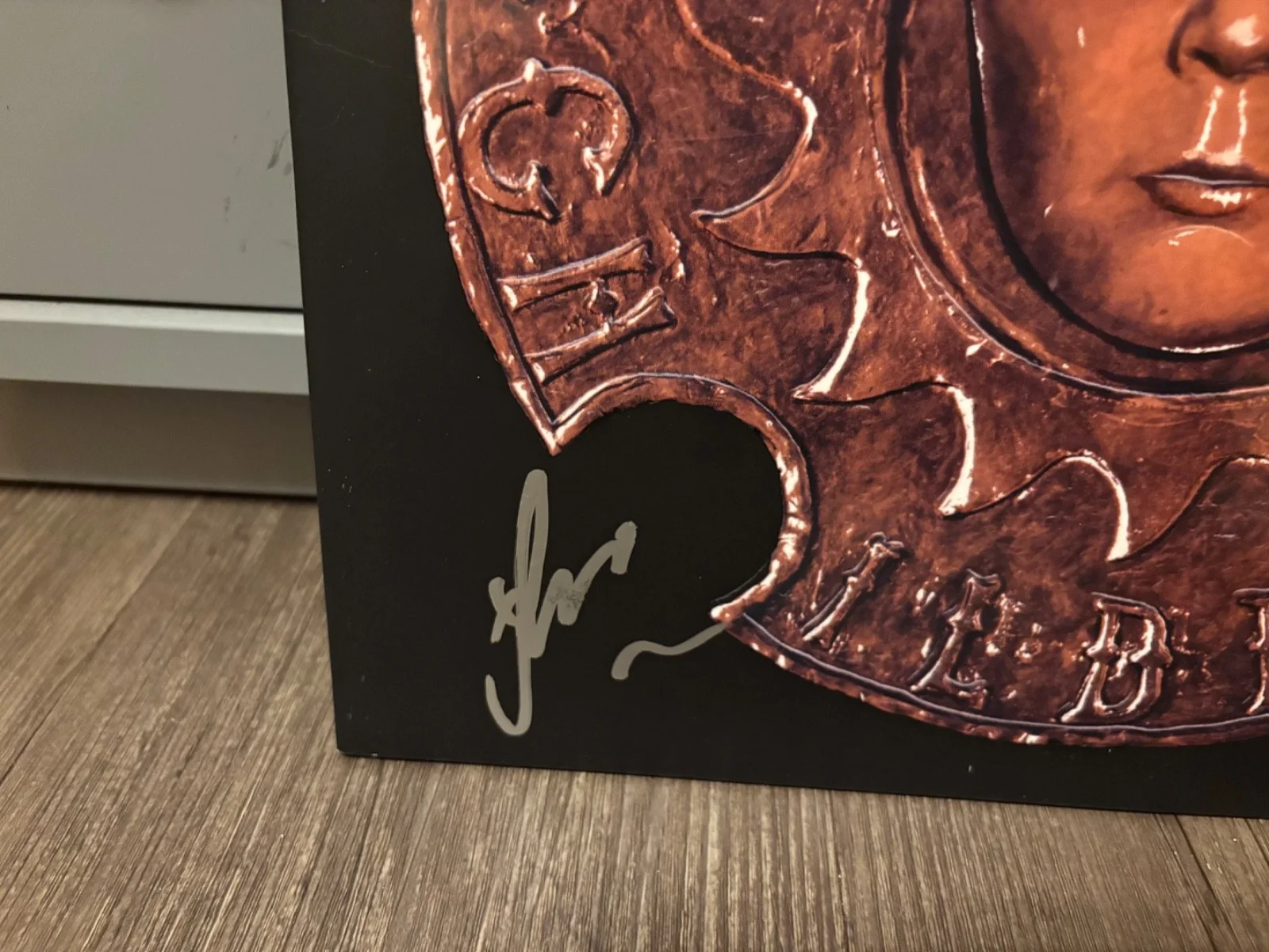 THE MISSION SIGNED AUTOGRAPHED LP VINYL CHILDREN RARE X3 REPRESS WAYNE HUSSEY, изображение 4