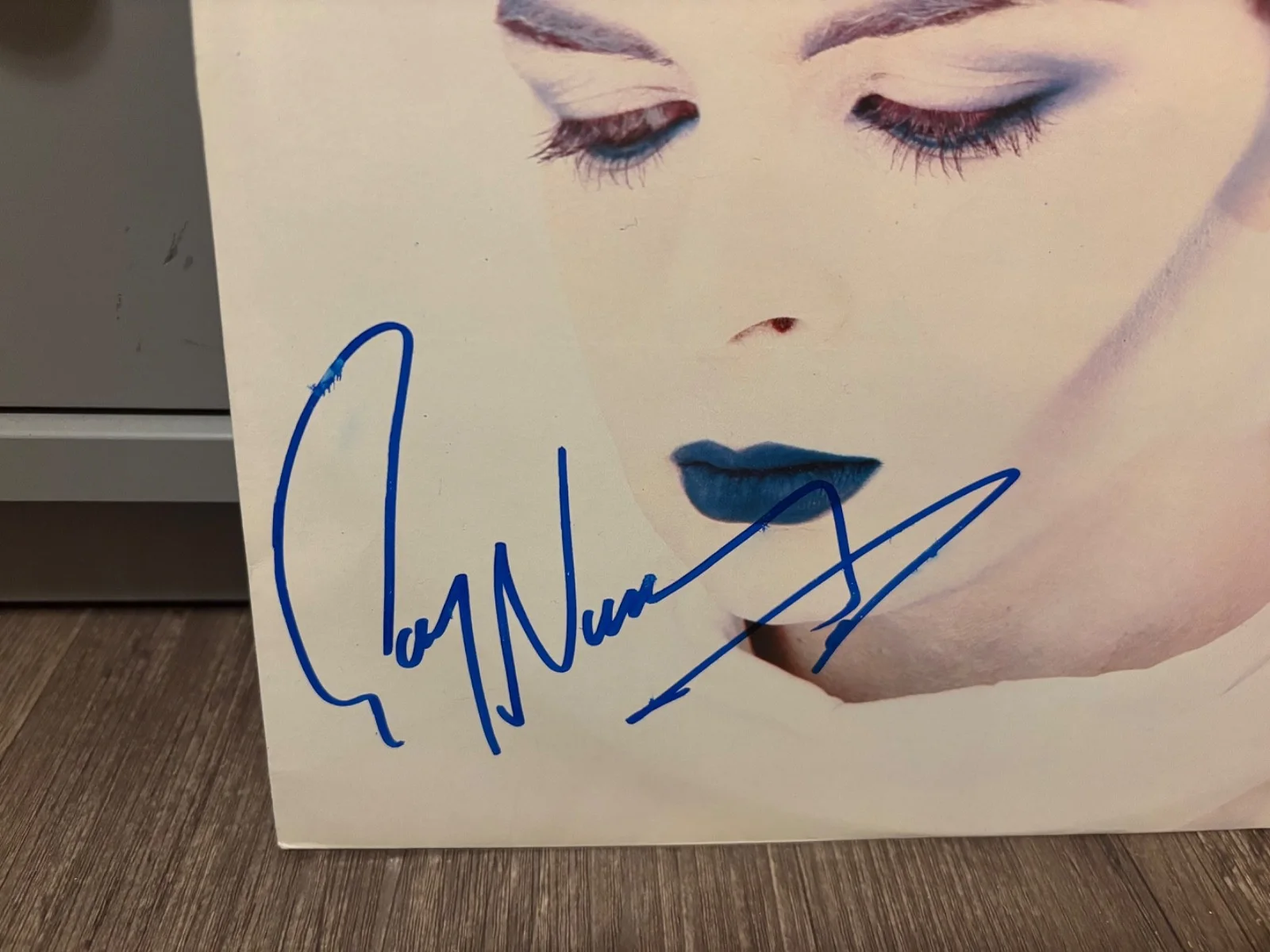 GARY NUMAN SIGNED AUTOGRAPHED LP VINYL BERSERKER RARE IN PERSON CARS, изображение 2