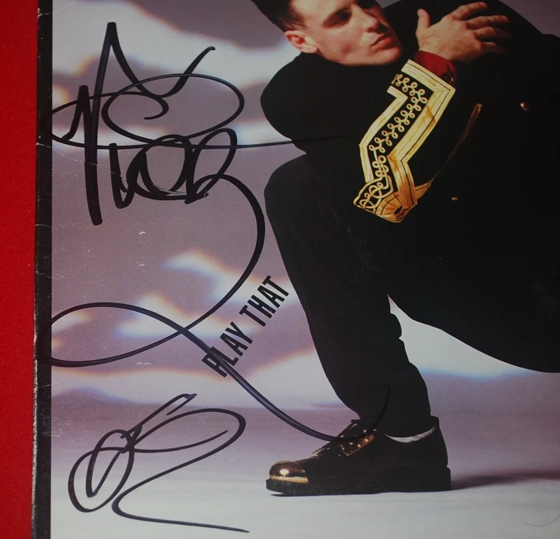 RAP LEGEND Vanilla Ice Signed Vinyl Album To The Extreme BECKETT COA BV81450, изображение 2