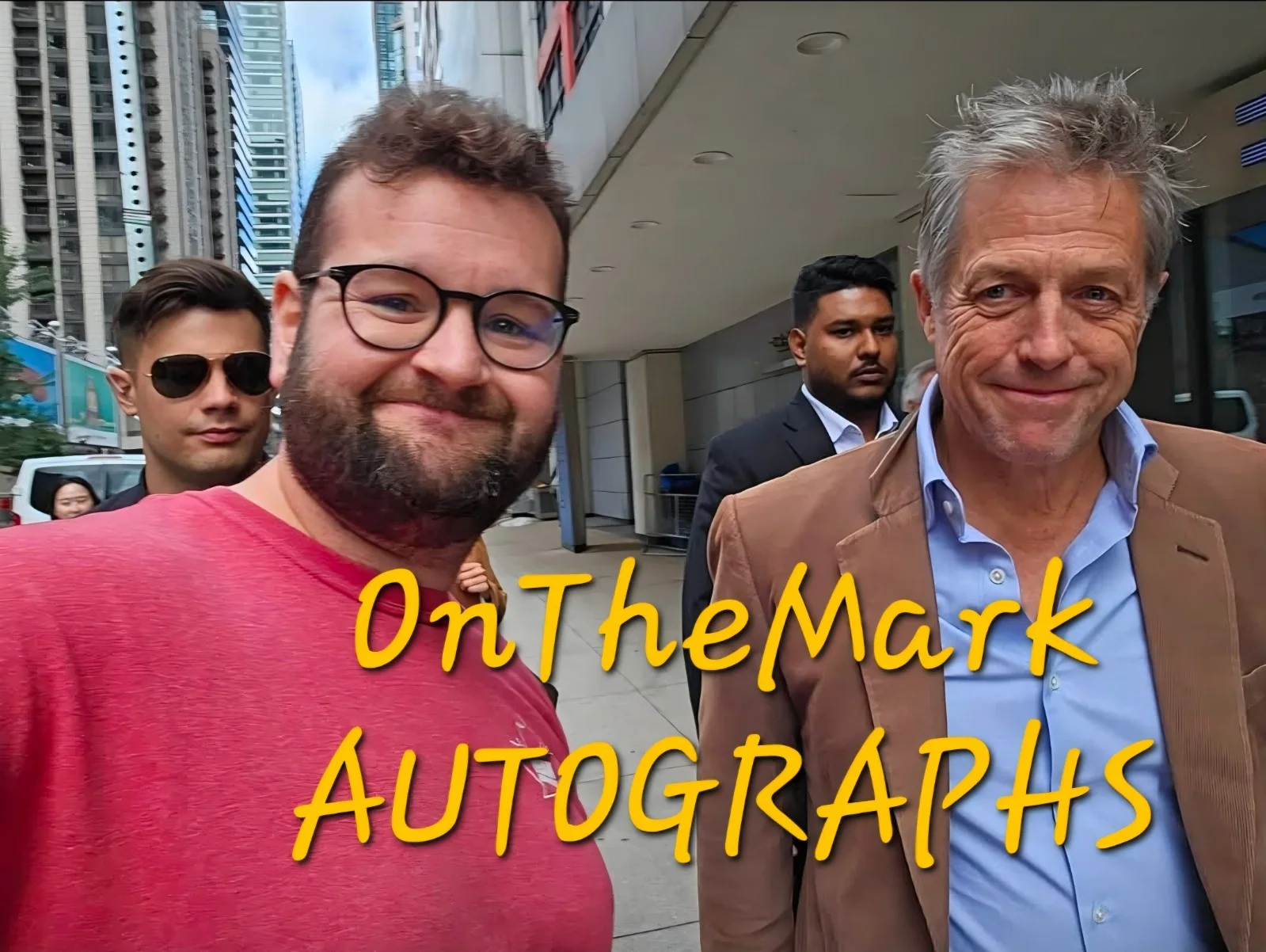 Hugh Grant Hand Signed Autograph 8x10 Photo In Person Proof Notting Hill Actor, изображение 3
