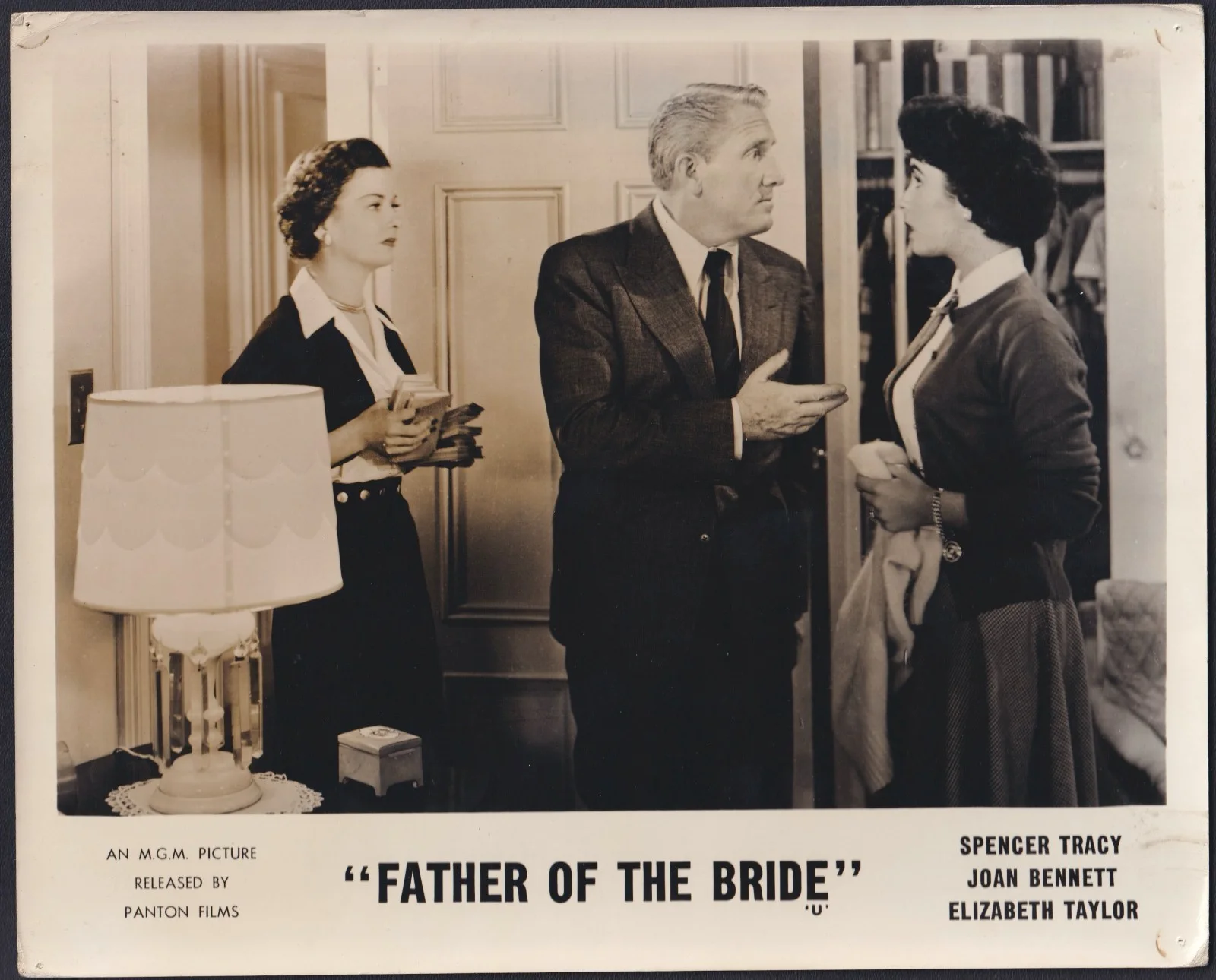 Father of the Bride 3 ORIGINAL UK FOH Lobby Card Elizabeth Taylor Spencer Tracey, изображение 2