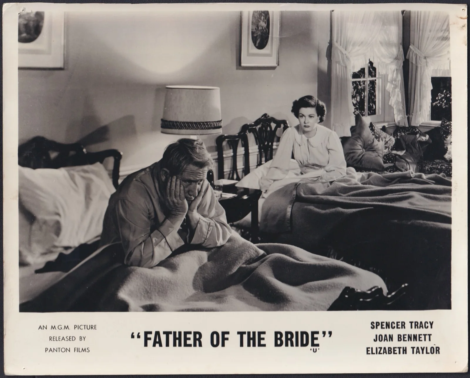 Father of the Bride 3 ORIGINAL UK FOH Lobby Card Elizabeth Taylor Spencer Tracey, изображение 4