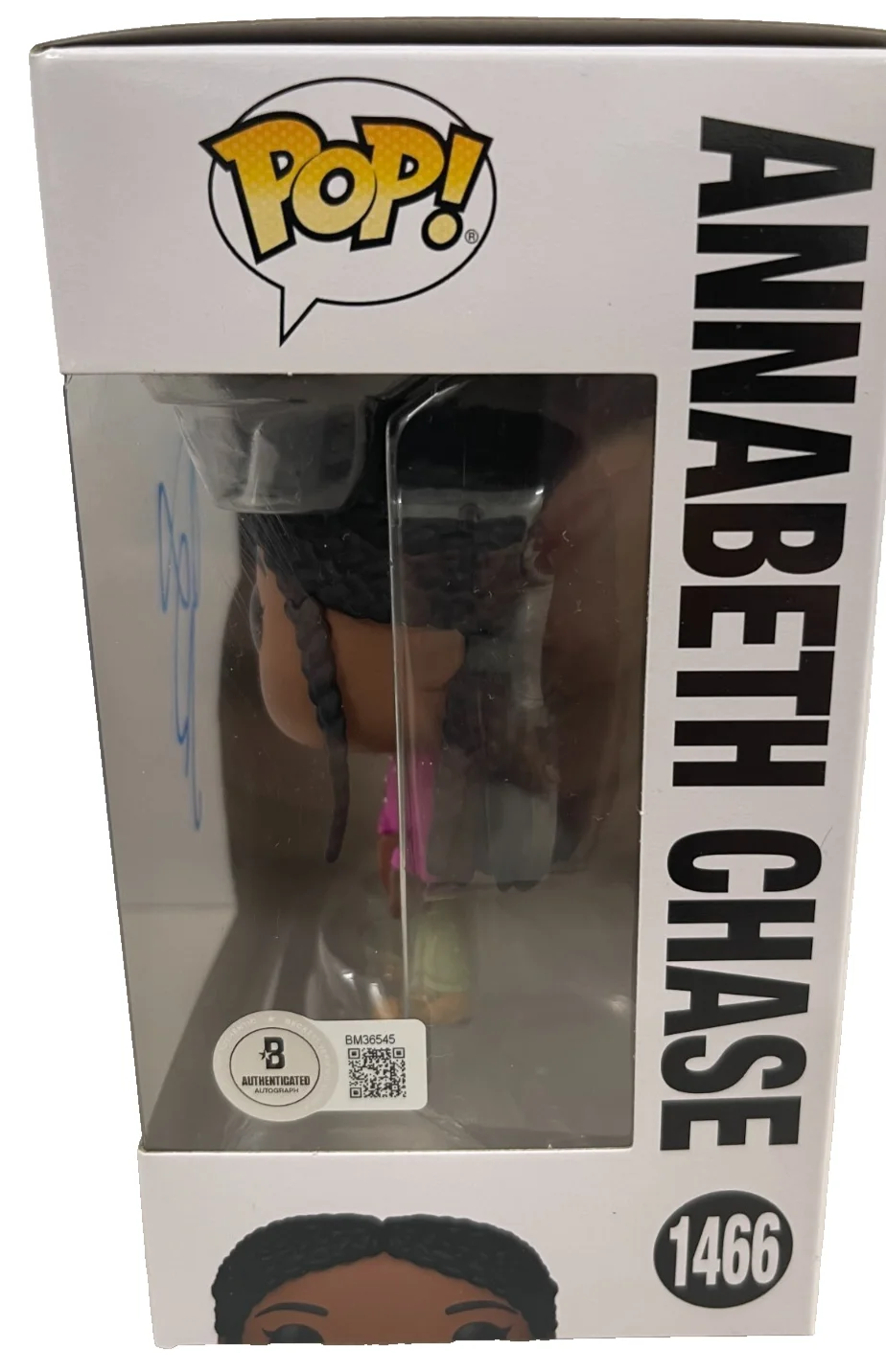 Leah Jeffries — Leah Jeffries Signed Annabeth Funko Percy Jackson and the Olympians Beckett, image 2