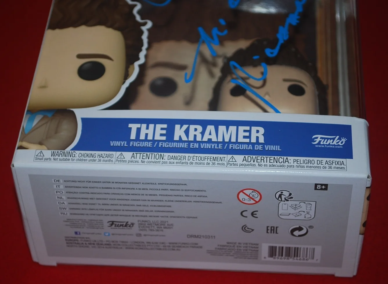 MICHAEL RICHARDS — Michael Richards Signed The Kramer Funko Pop Jumbo Seinfeld Beckett COA BV81435, изображение 4
