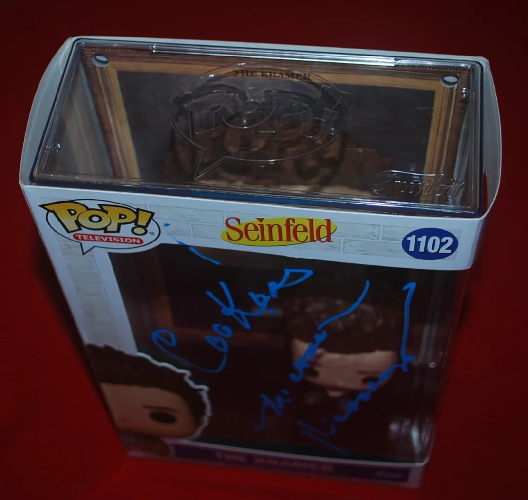 MICHAEL RICHARDS — Michael Richards Signed The Kramer Funko Pop Jumbo Seinfeld Beckett COA BV81435, изображение 5